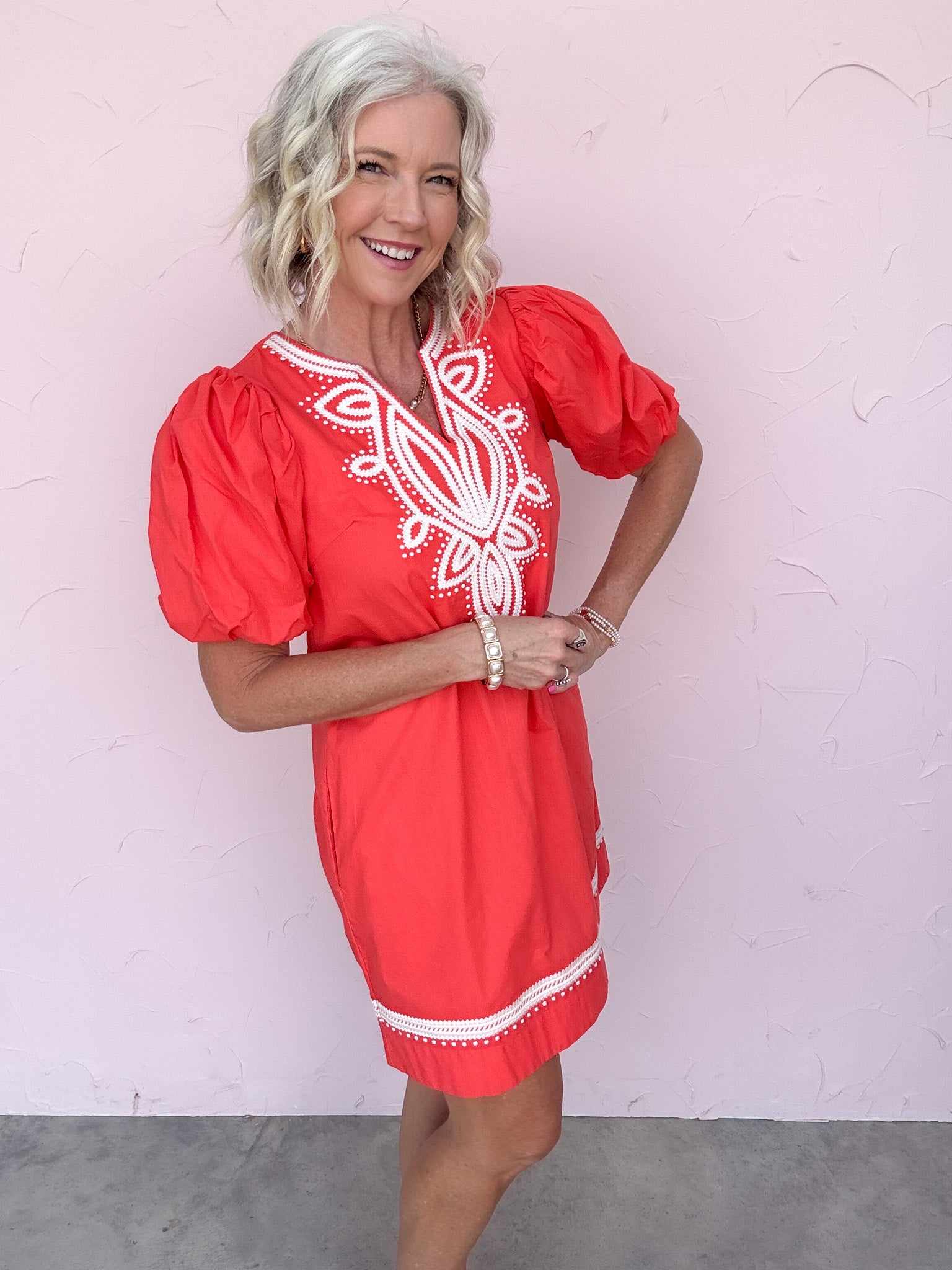 Calypso Coral Dress