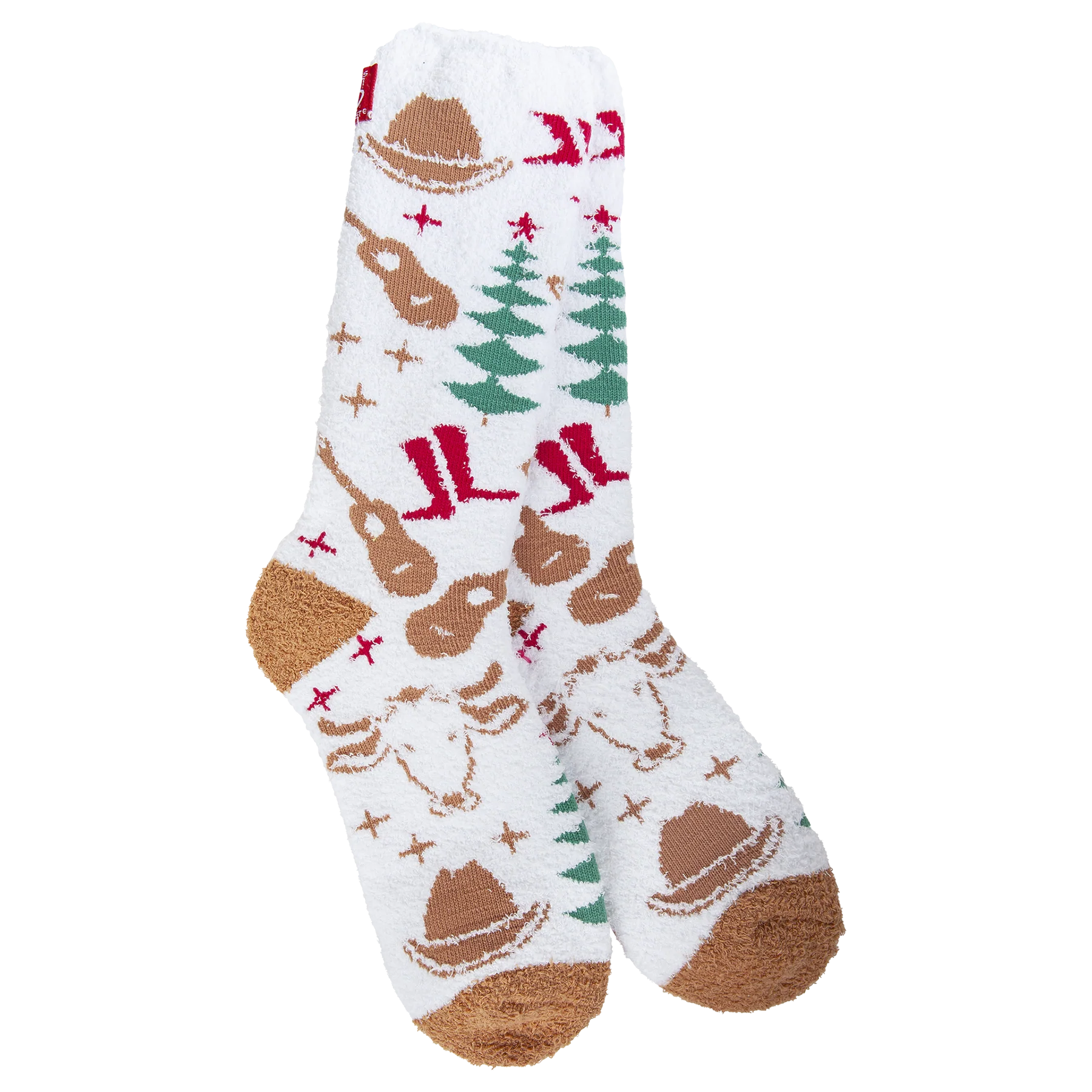 Country Christmas Cozy Socks