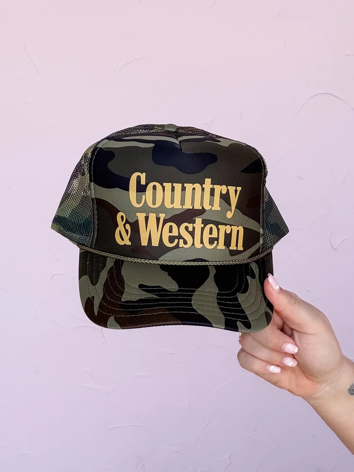 Country & Western Trucker Hat
