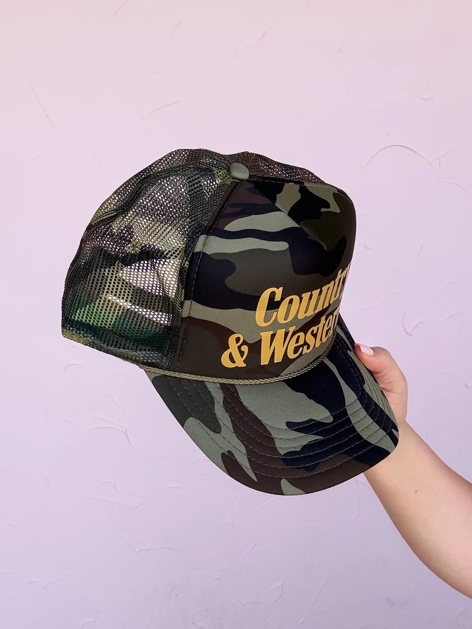 Country & Western Trucker Hat
