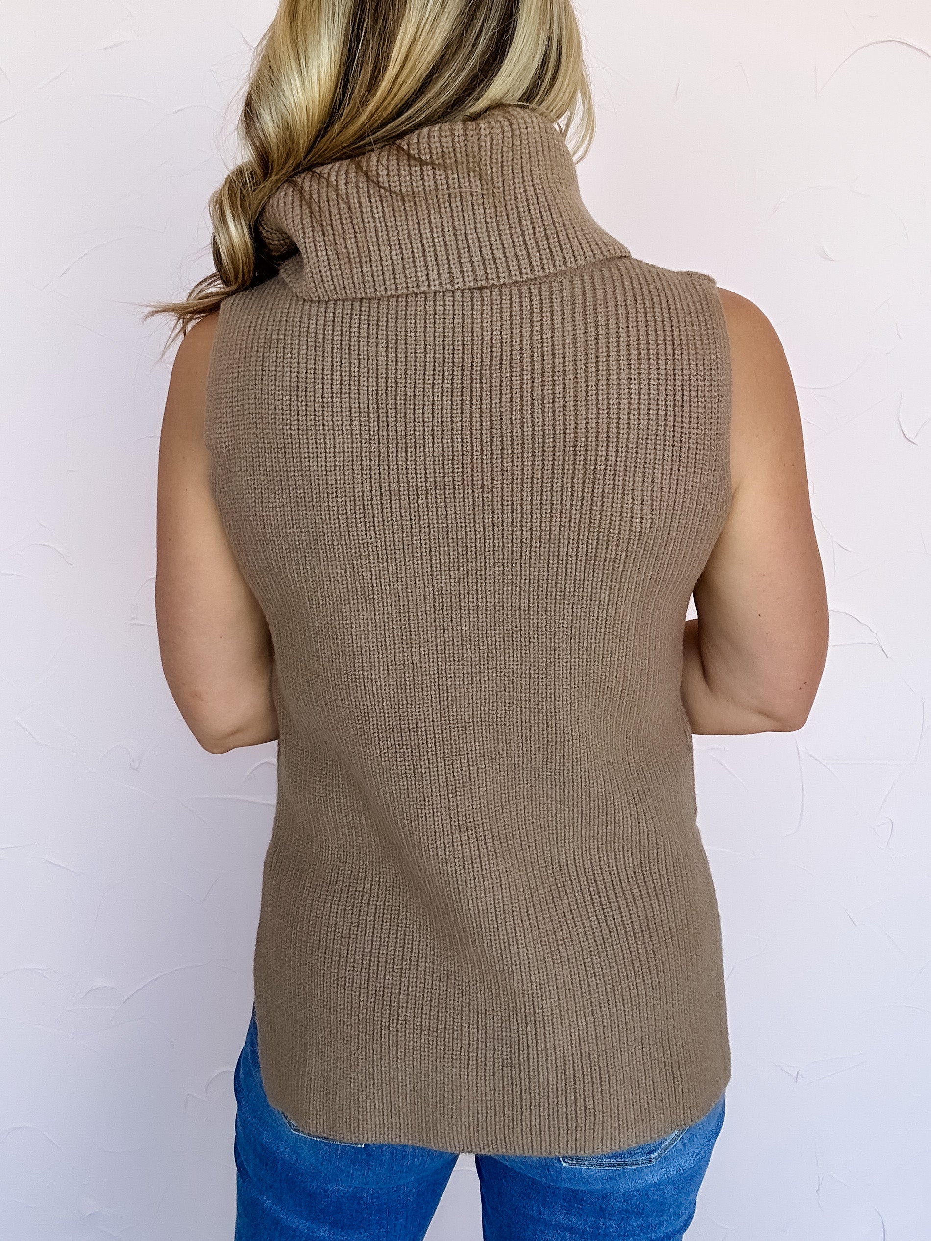 Mocha Latte Sweater Vest