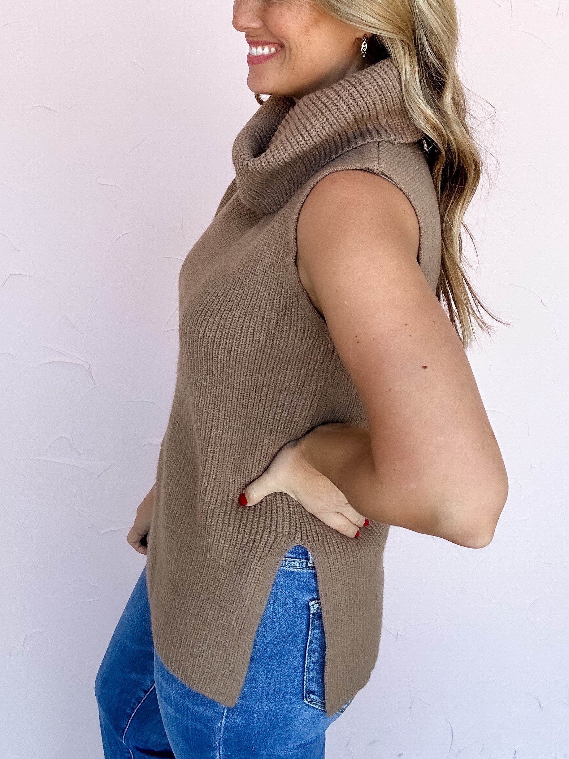 Mocha Latte Sweater Vest