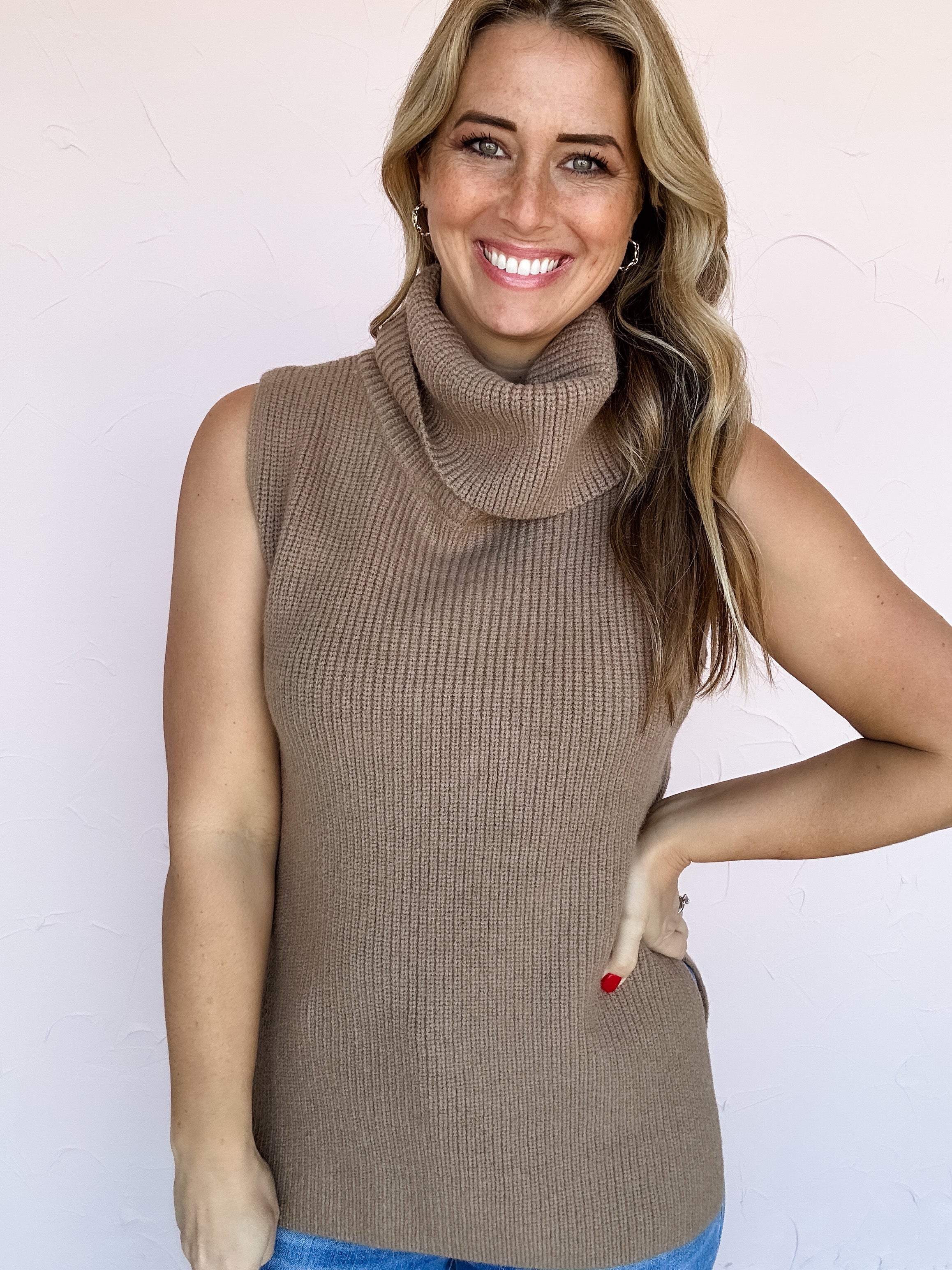 Mocha Latte Sweater Vest