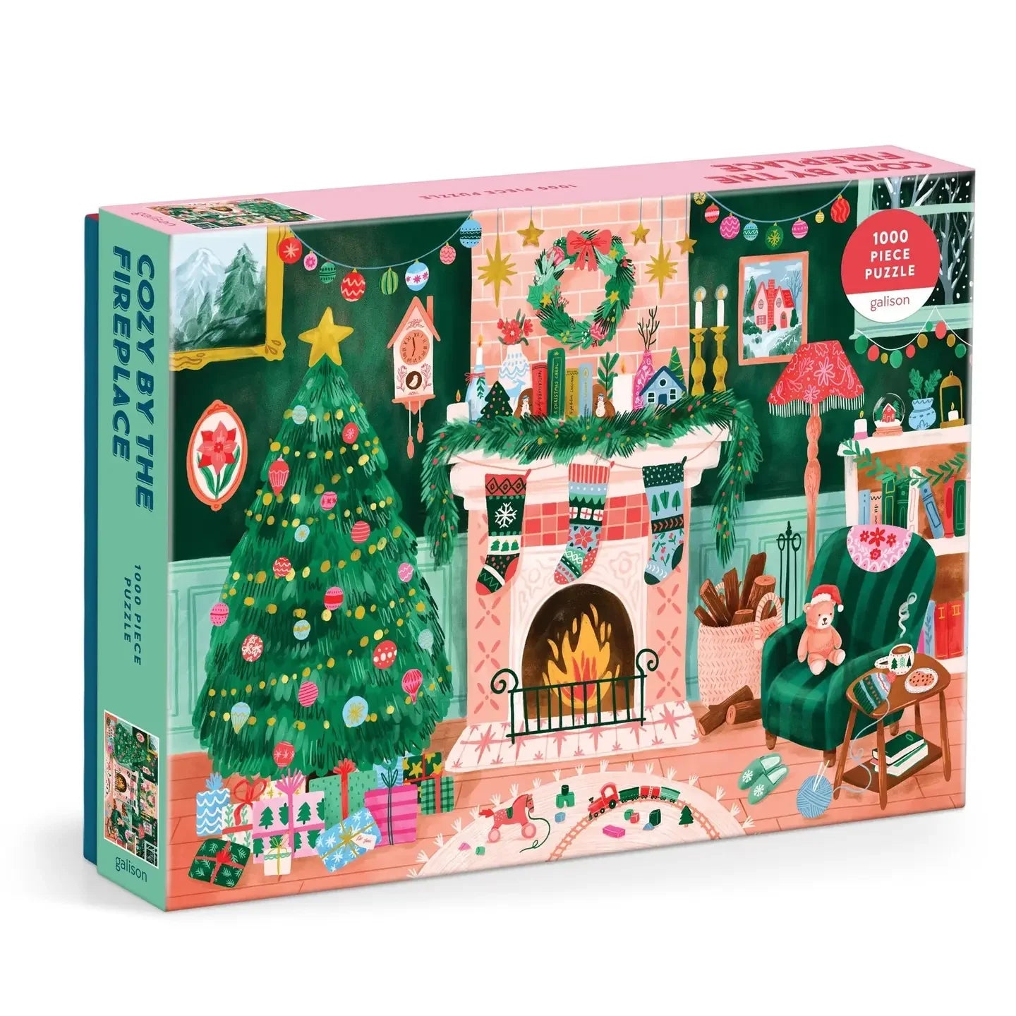 Cozy Christmas Fireplace | 1000 Piece Puzzle