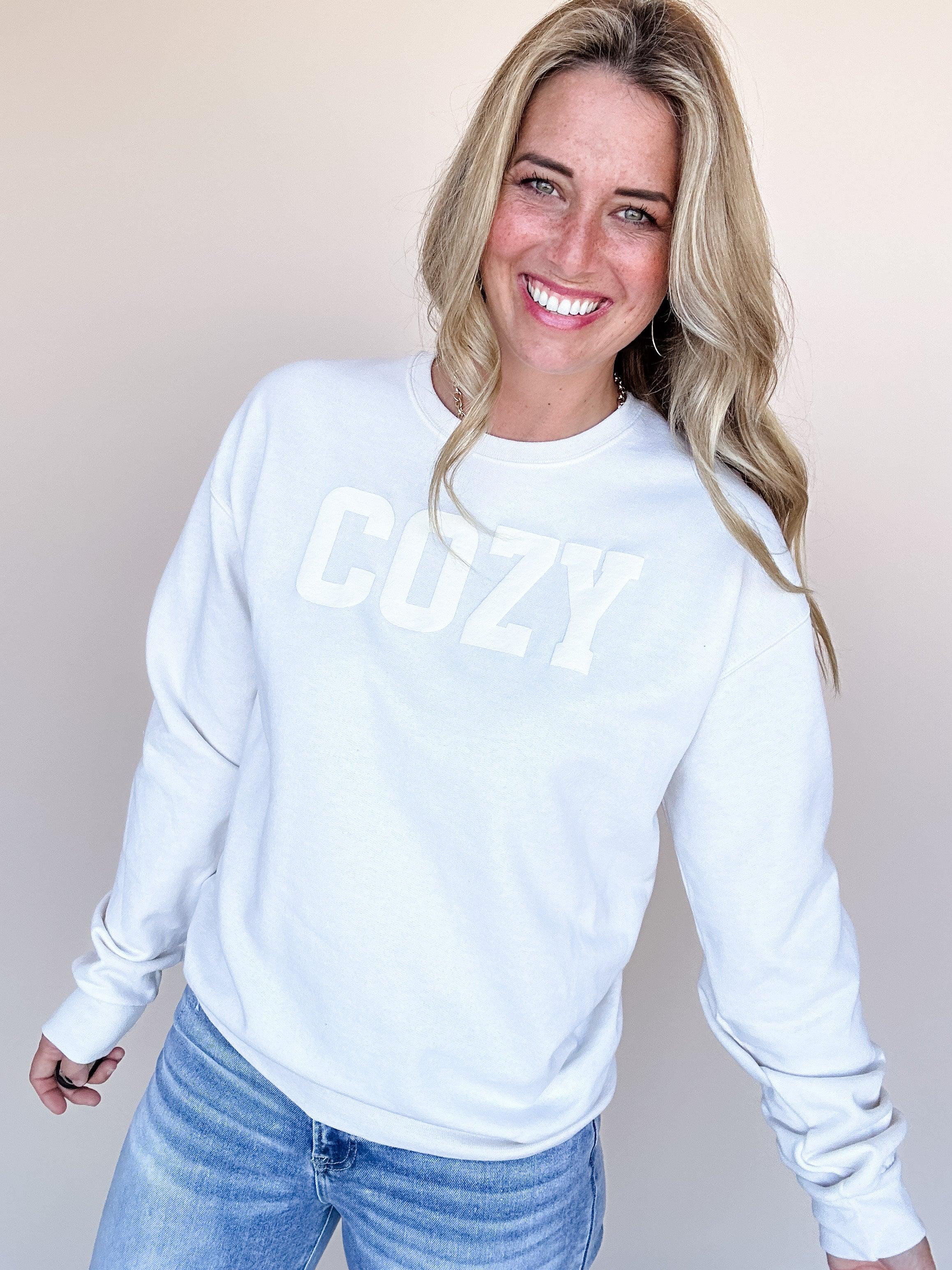 Cozy Monochrome Sweatshirt