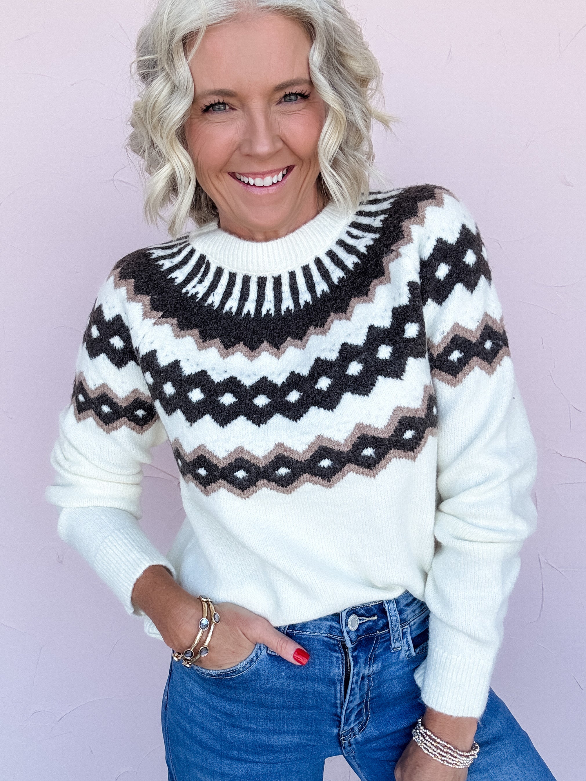 Fall Fair Isle Sweater