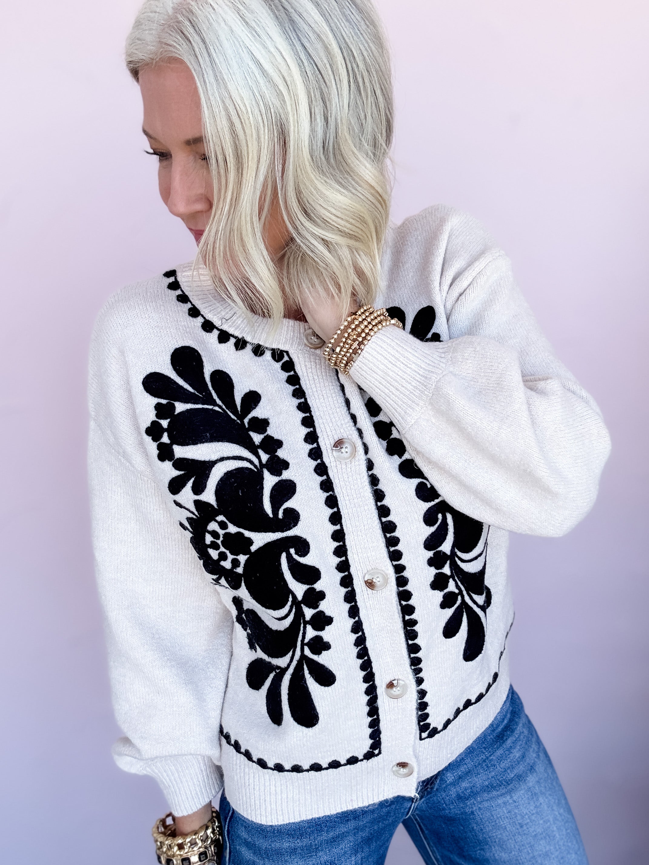 Storybook Stitch Cardigan