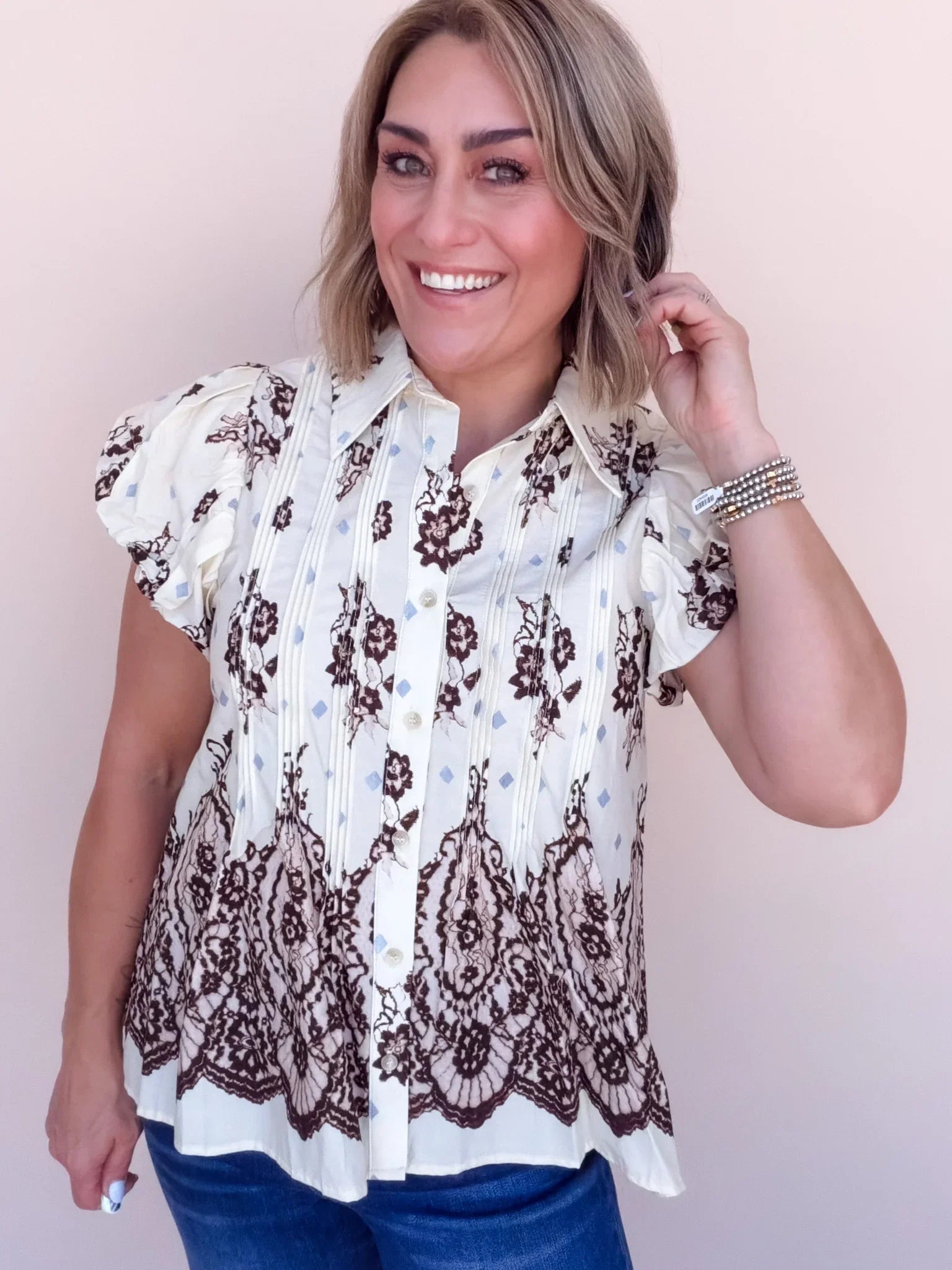 Lorelei Top | Ecru