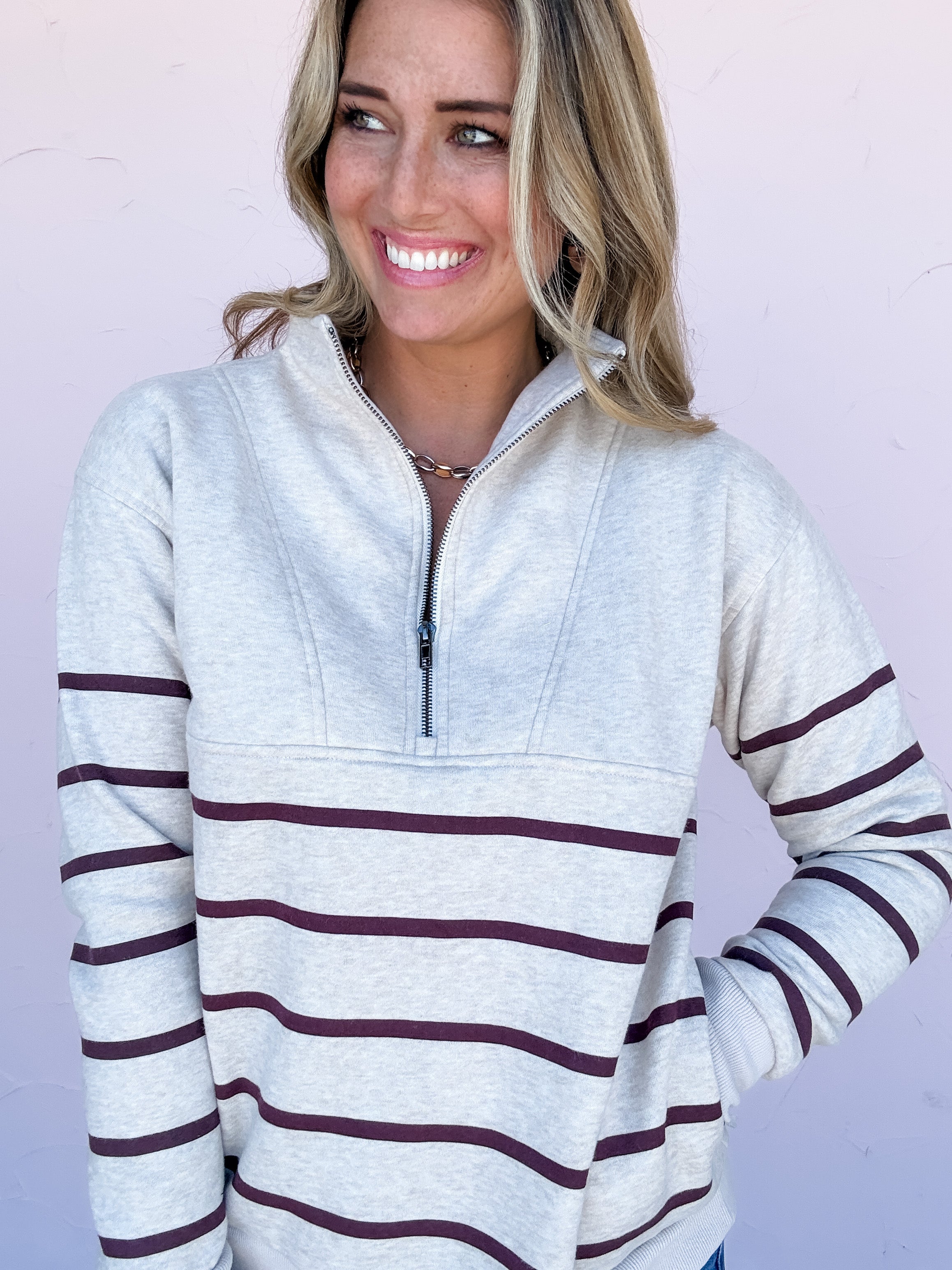 Mountain Lodge Stripe Pullover