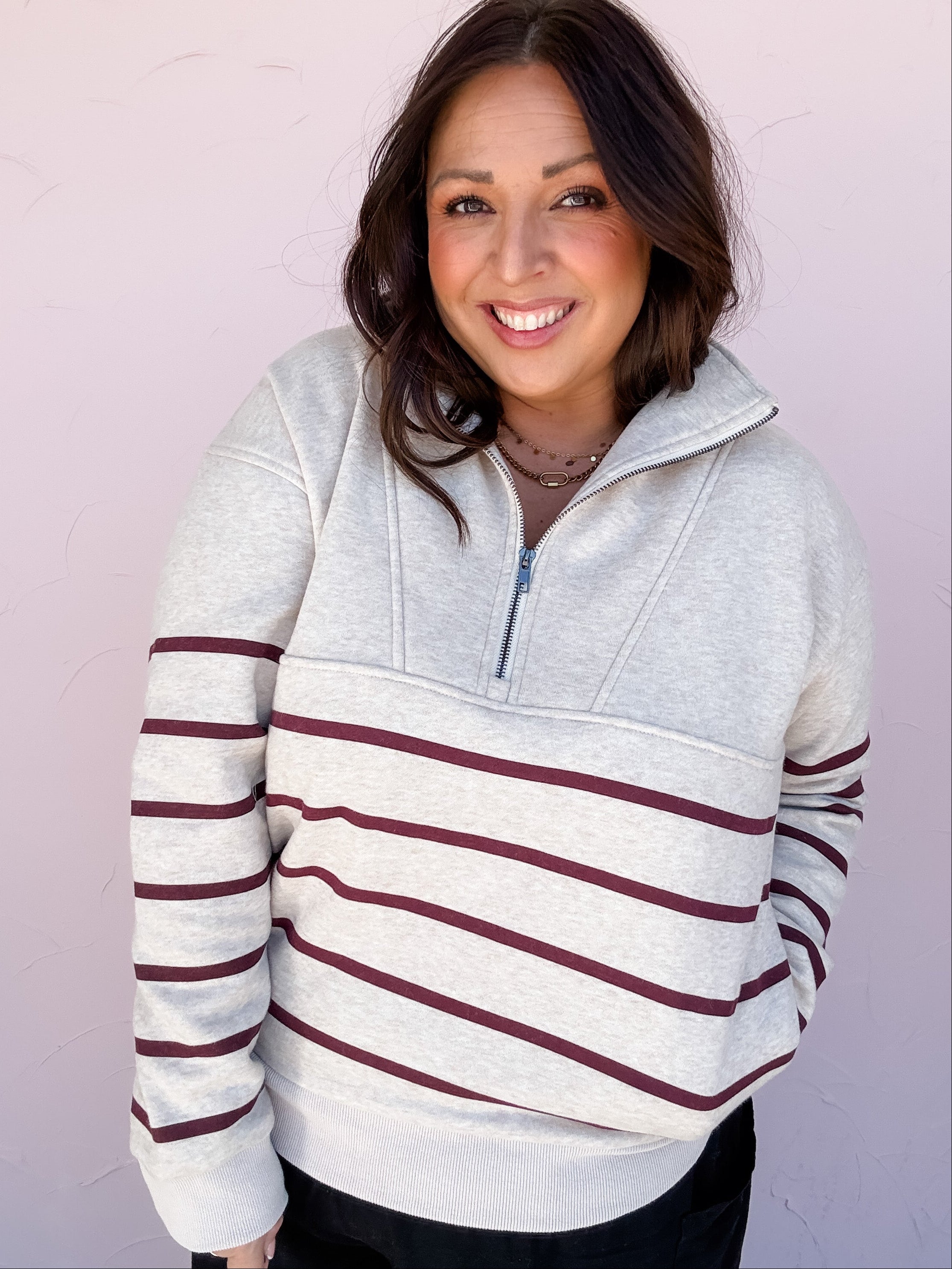 Mountain Lodge Stripe Pullover