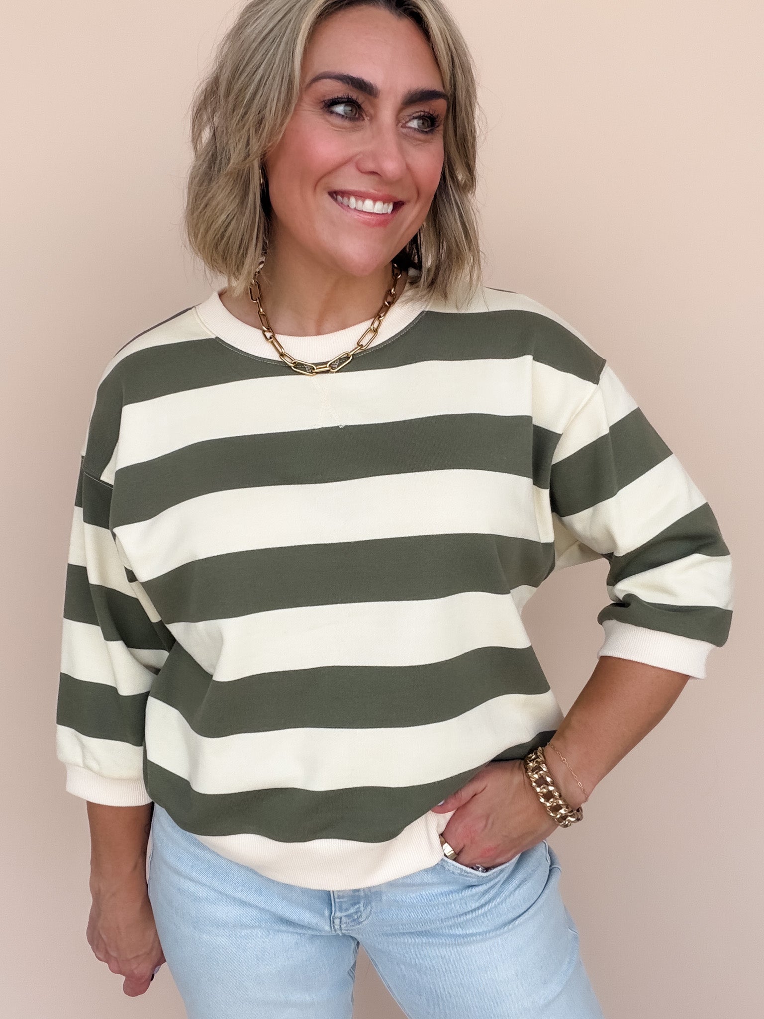 Rugby Club Pullover | Olive