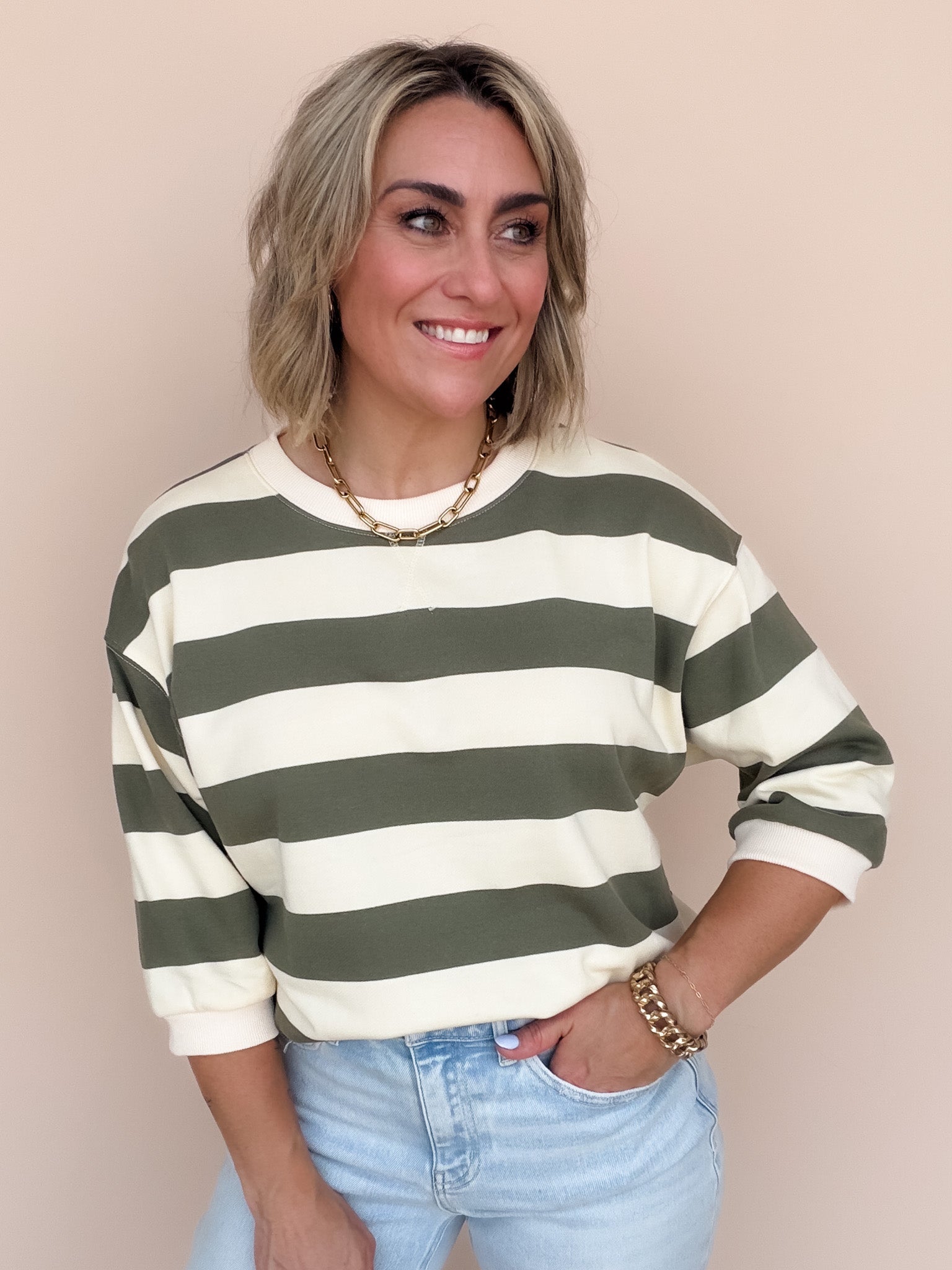 Rugby Club Pullover | Olive