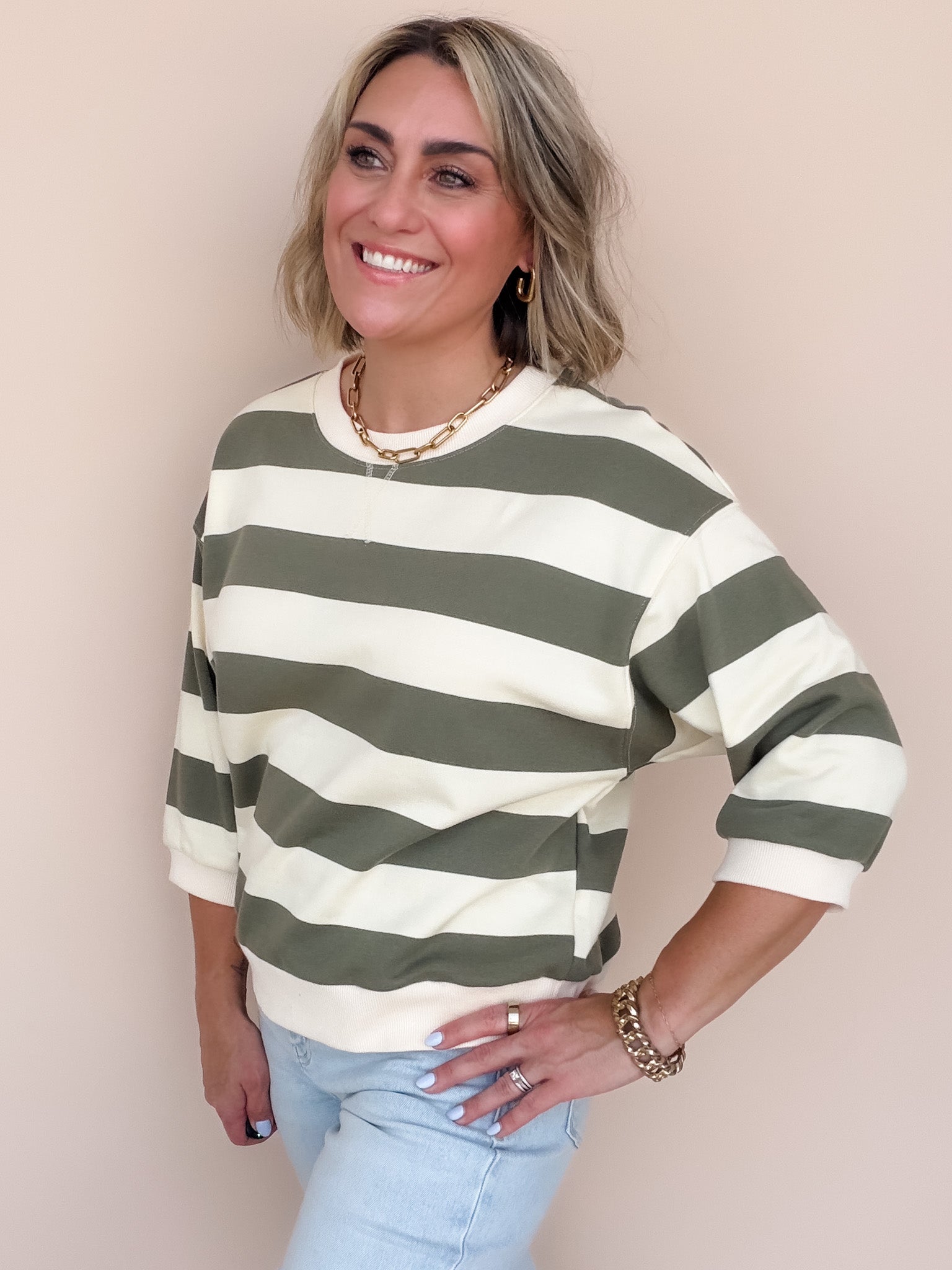Rugby Club Pullover | Olive