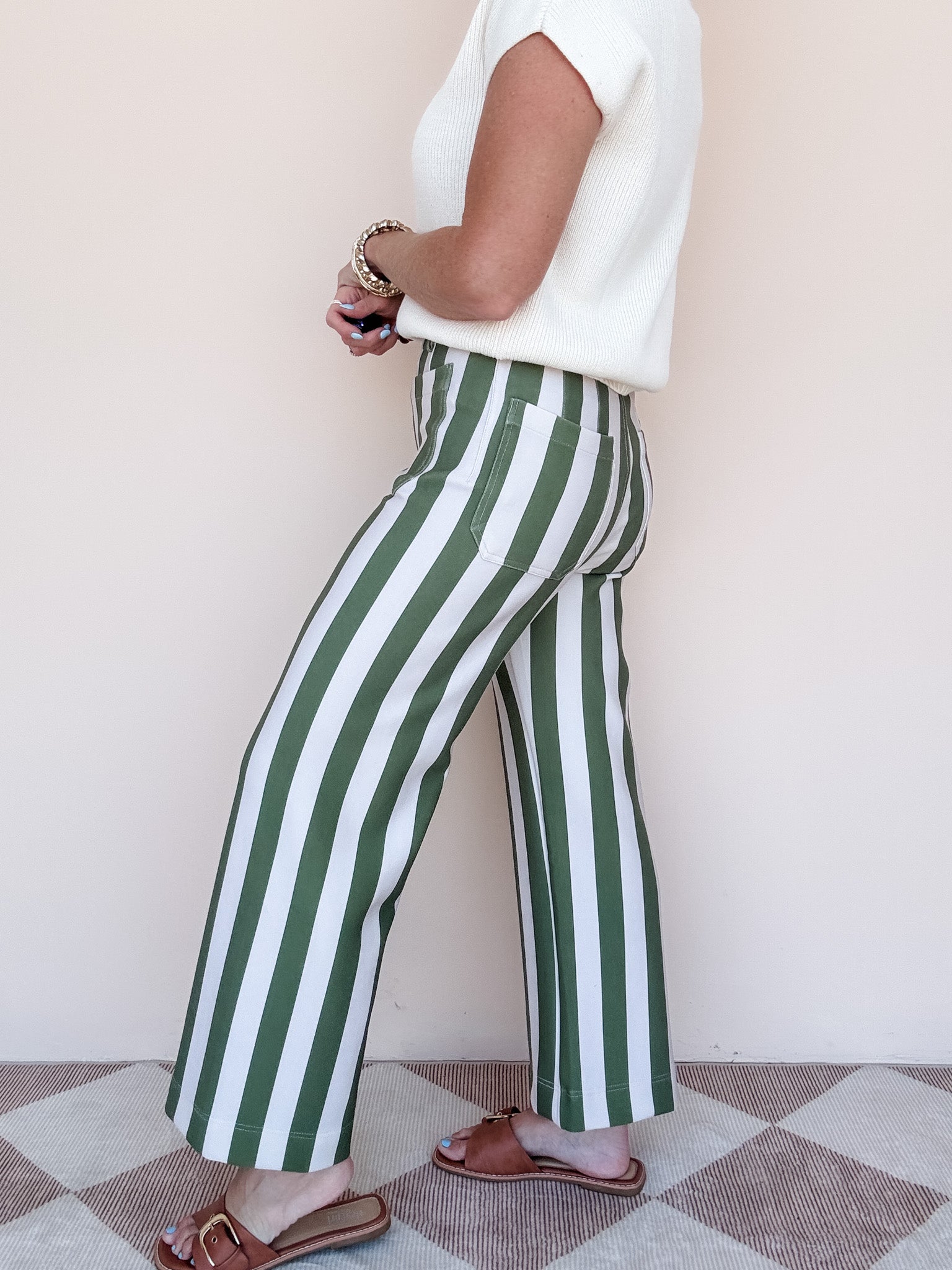 Olive Deck Pants