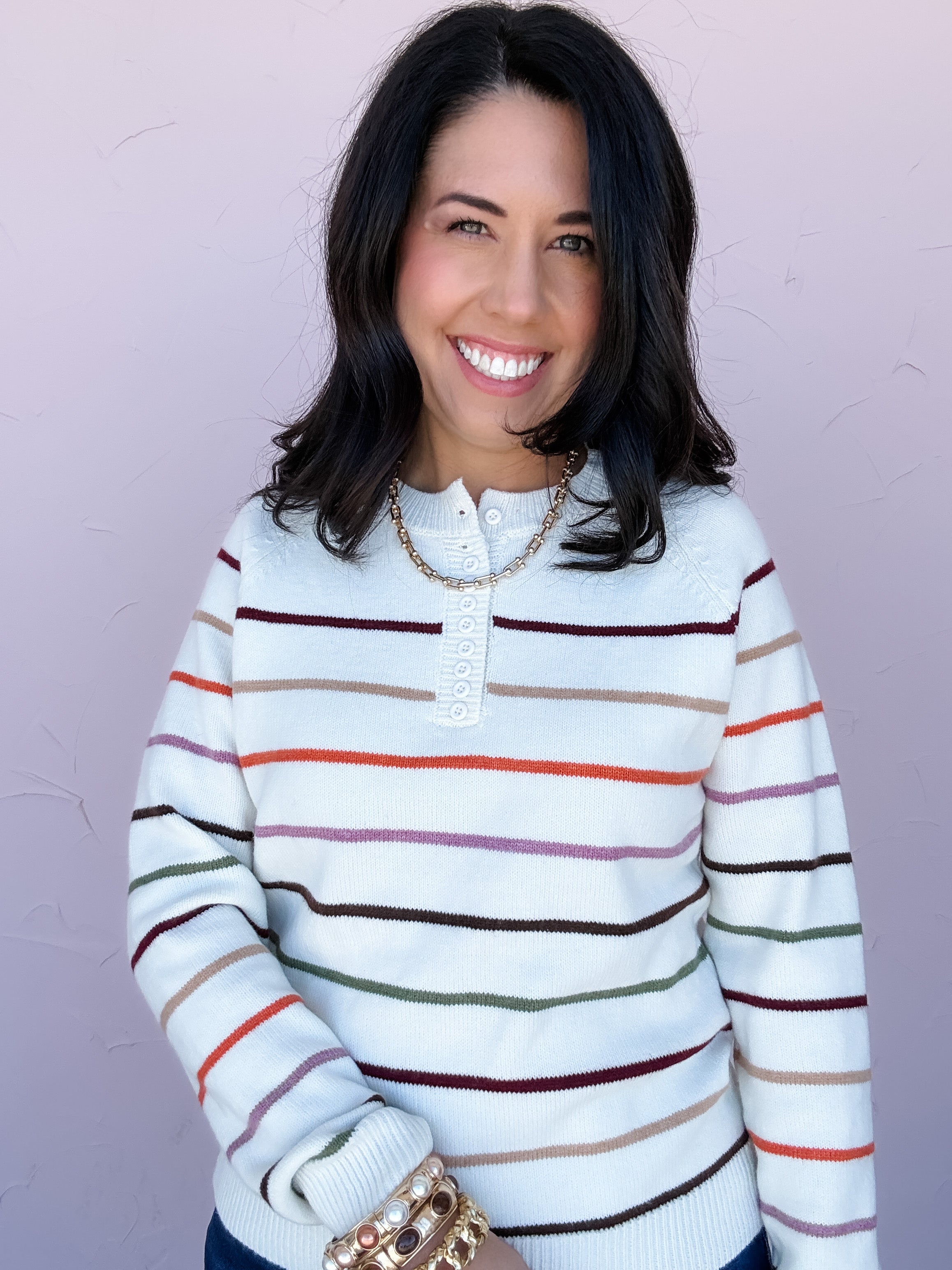 Easy Harmony Stripe Top