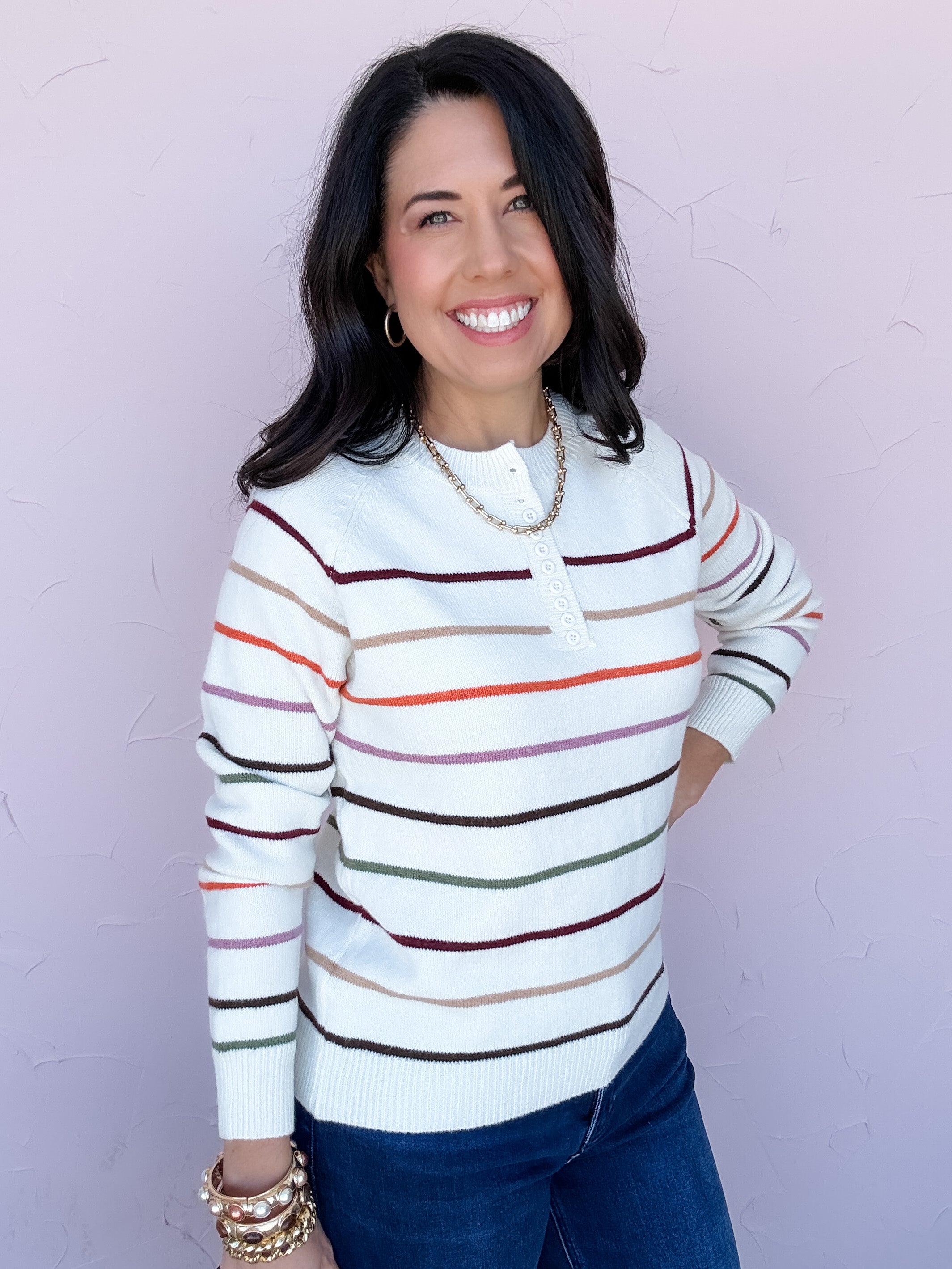 Easy Harmony Stripe Top