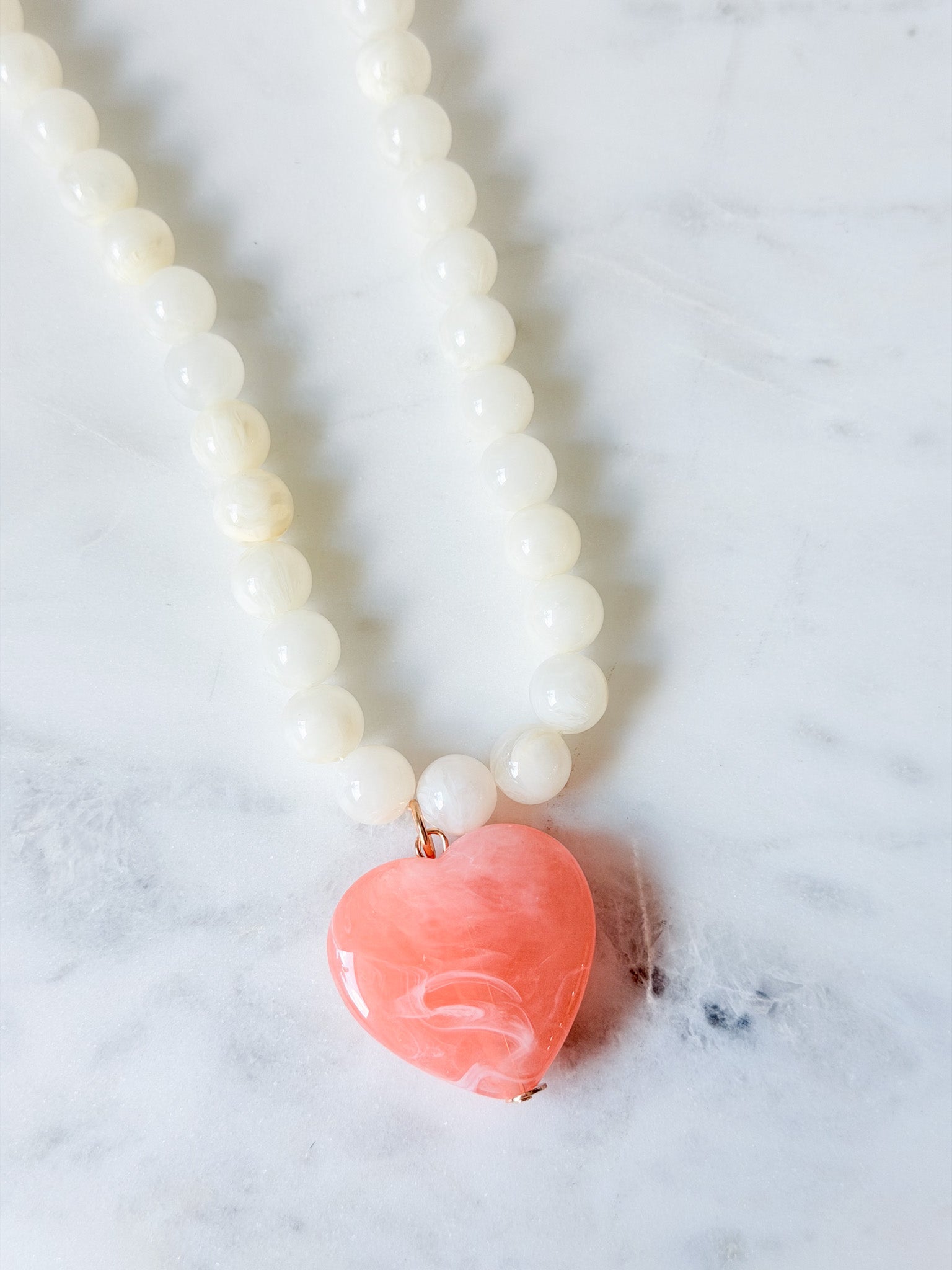 First Blush Heart Necklace