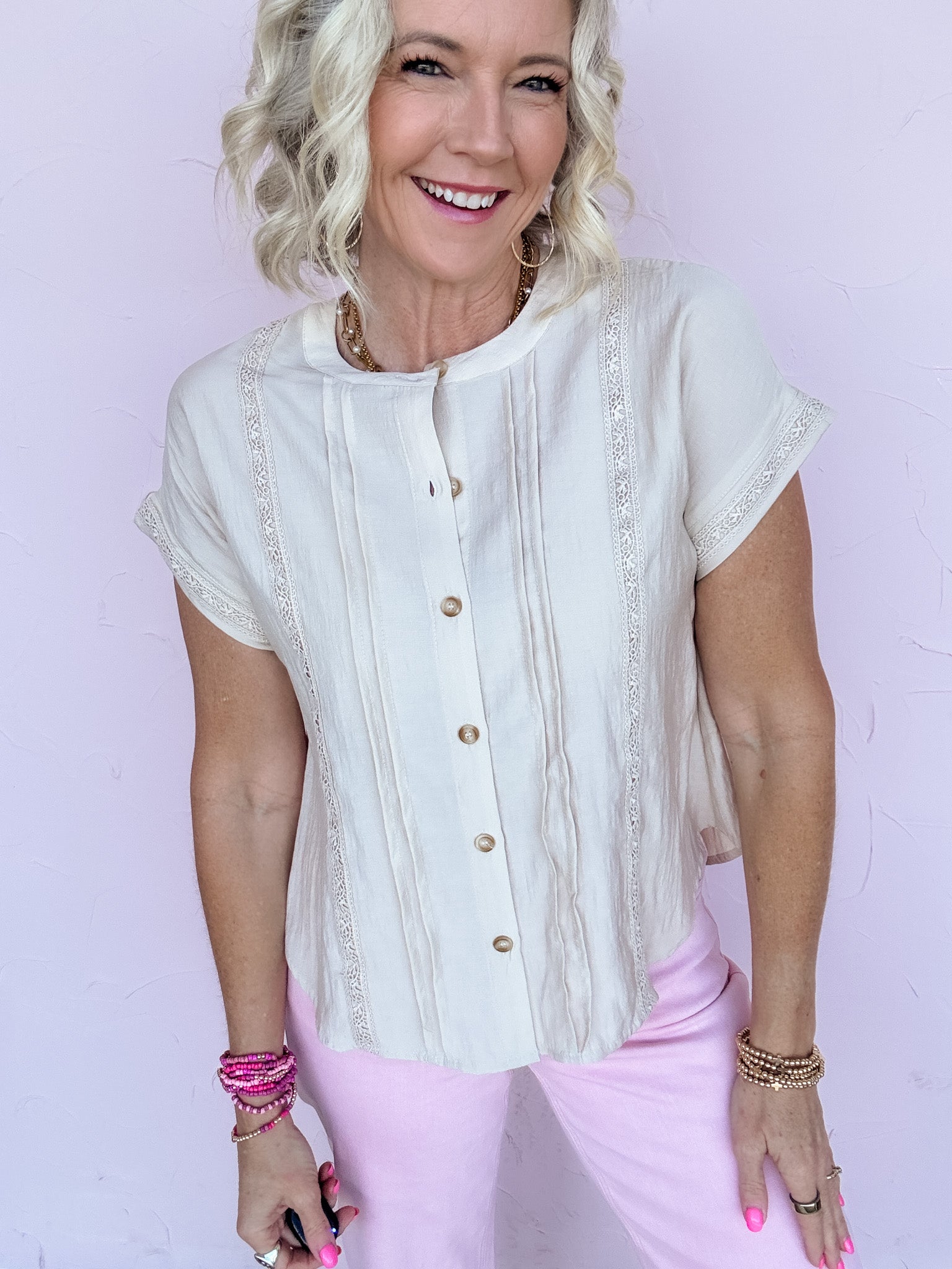 Linen Lane Top