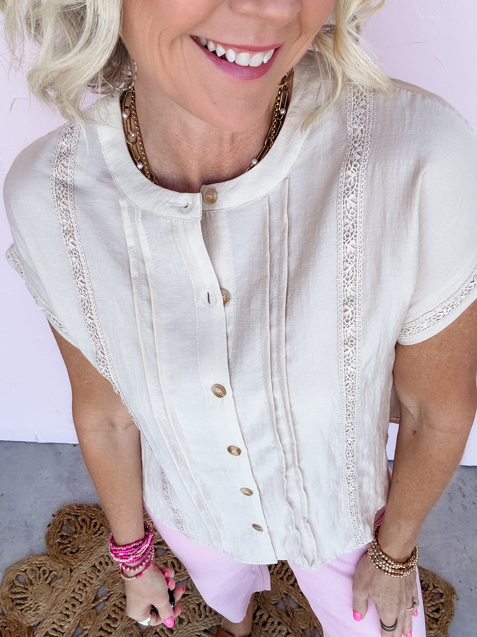 Linen Lane Top
