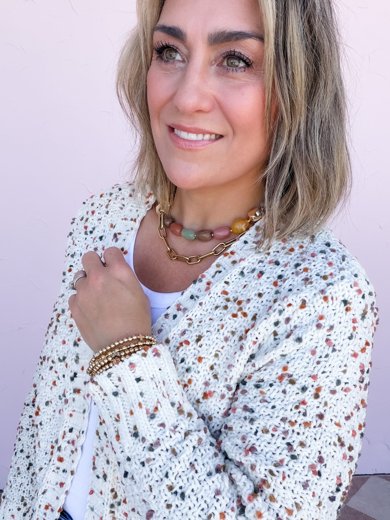 Popcorn Cozy Cardigan | Fall