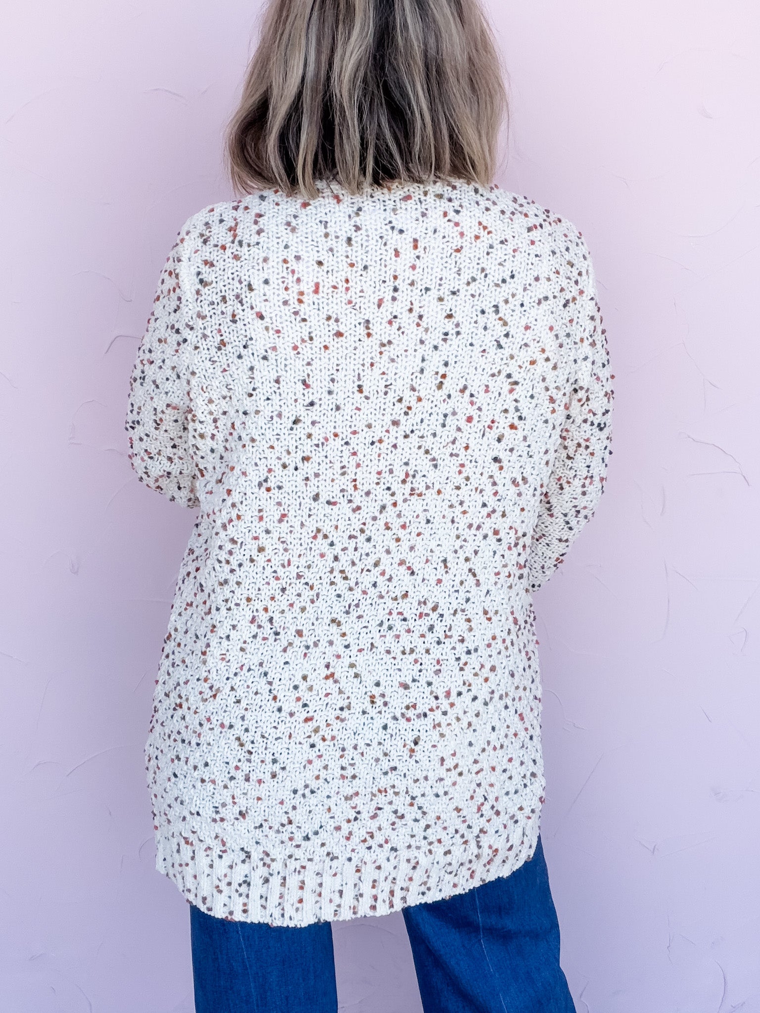 Popcorn Cozy Cardigan | Fall
