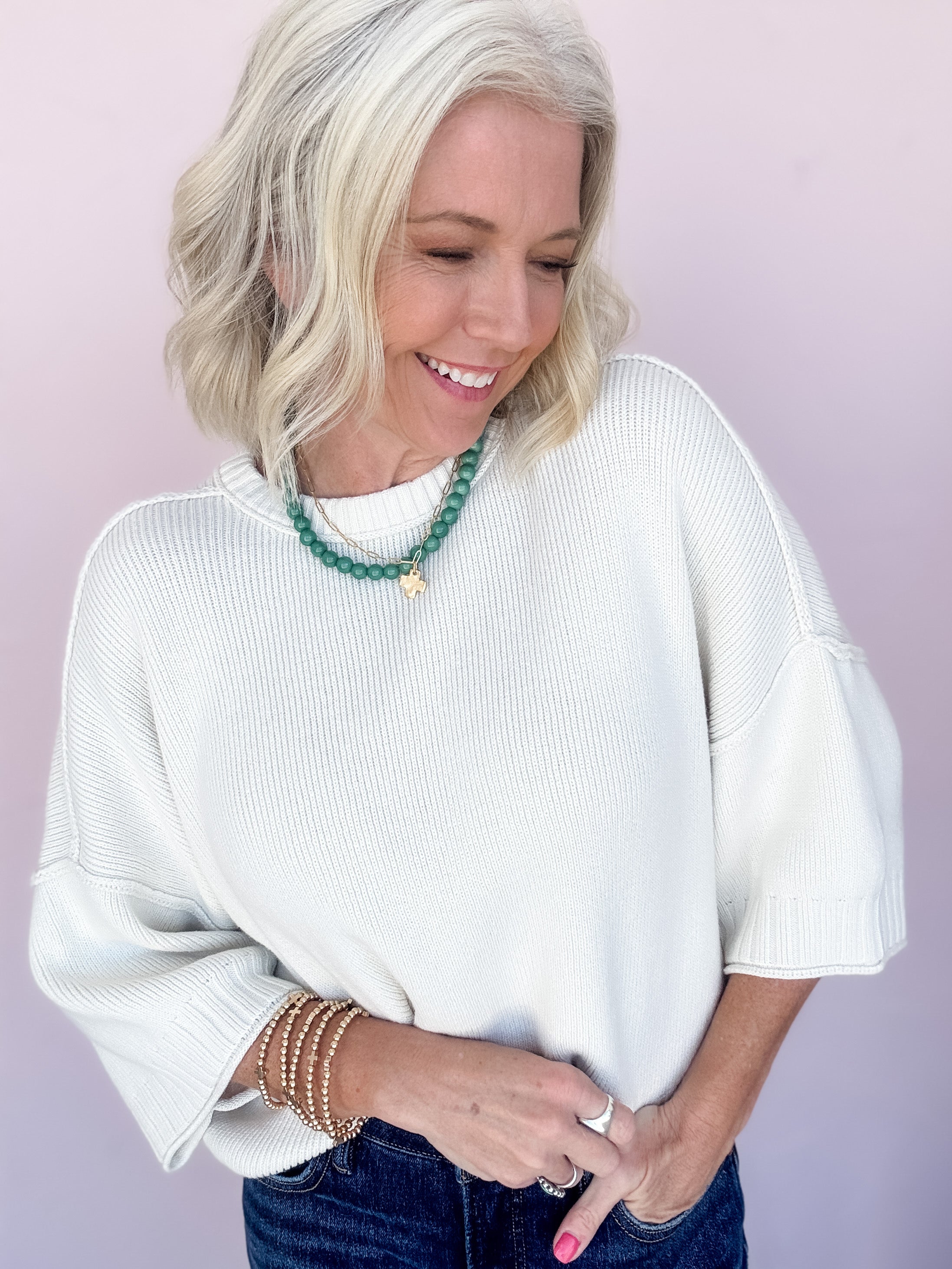 Full Moon Sweater Top