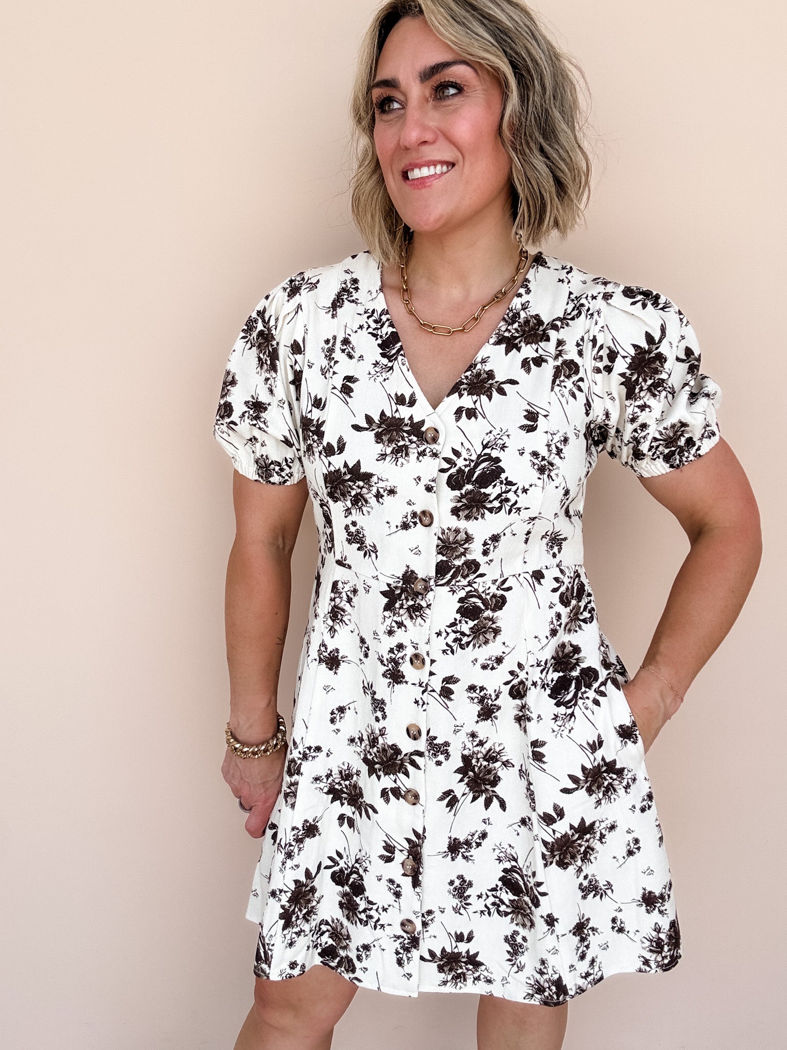 Countryside Toile Dress