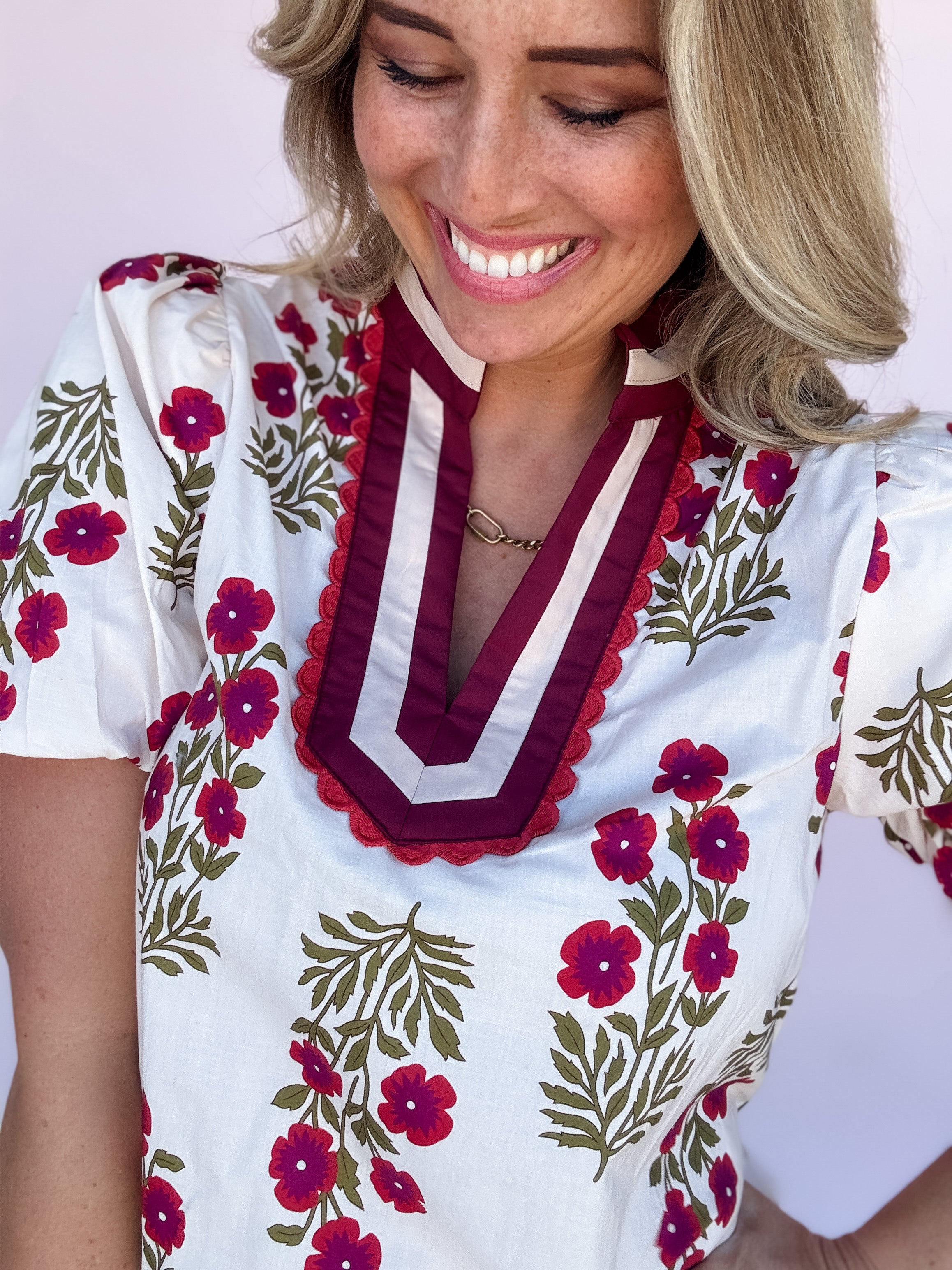 Bold Intentions Floral Top