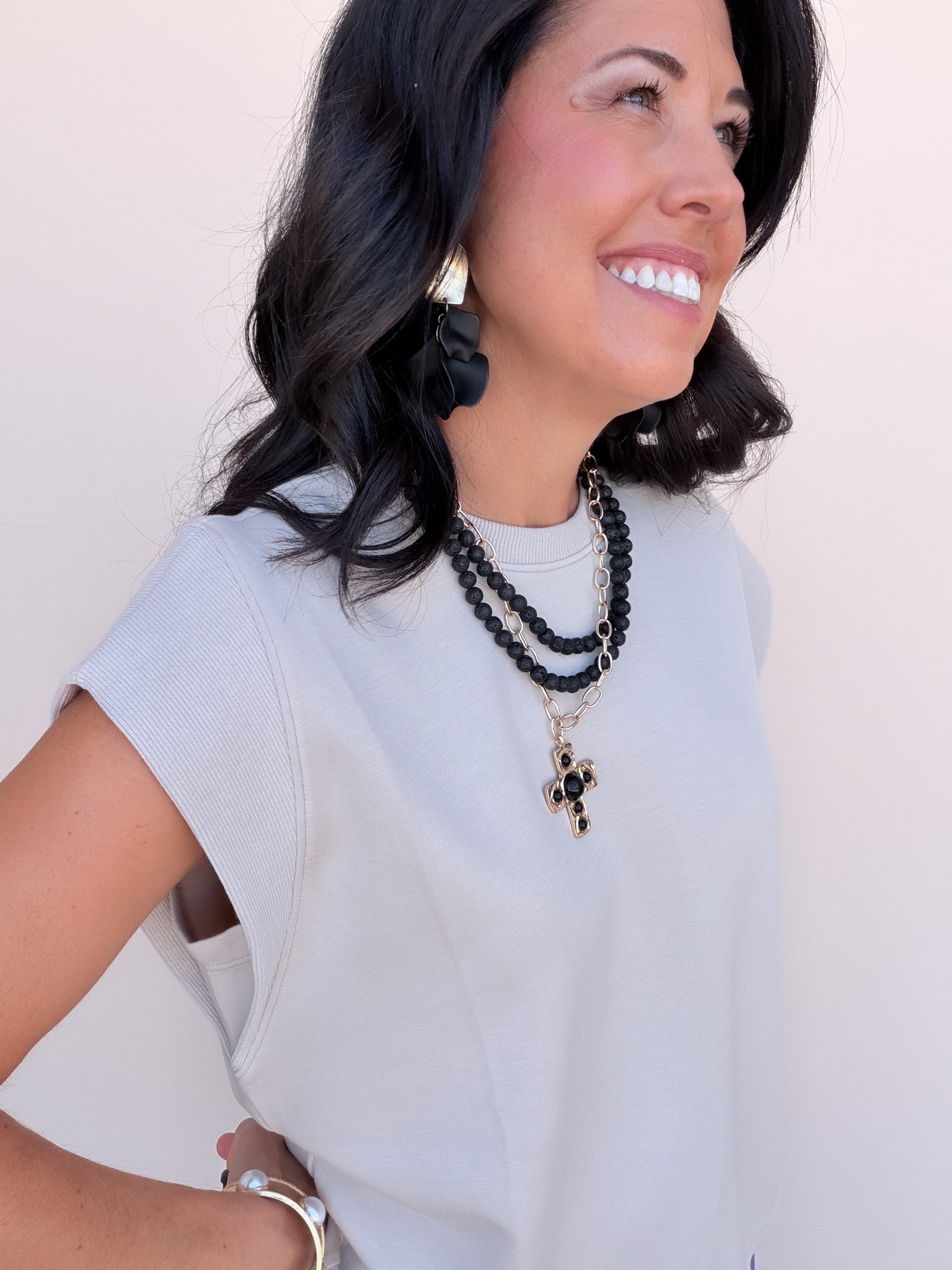 Kelly Coast Top | Almond