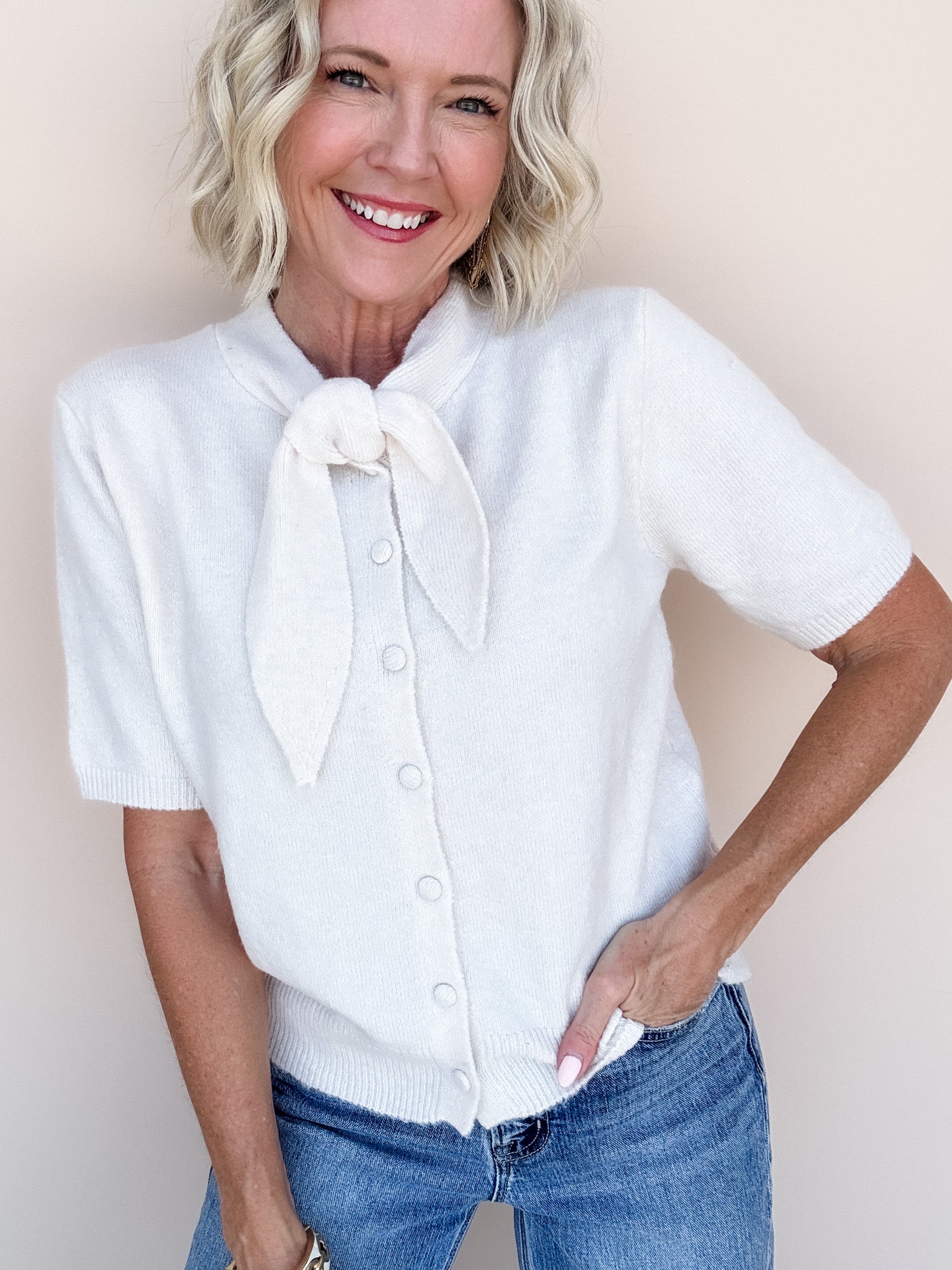 Pretty Tied Cardigan