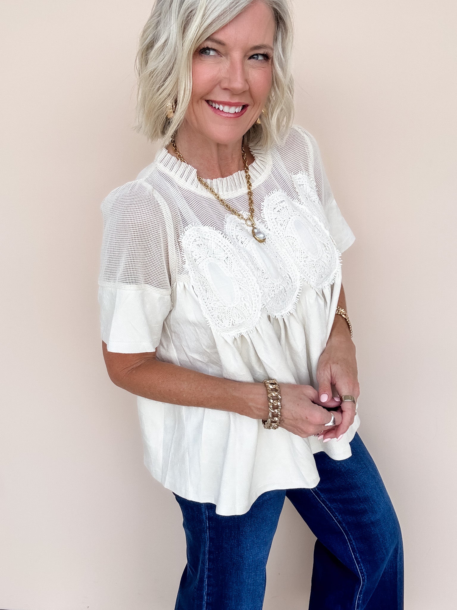 Prairie Lace Top