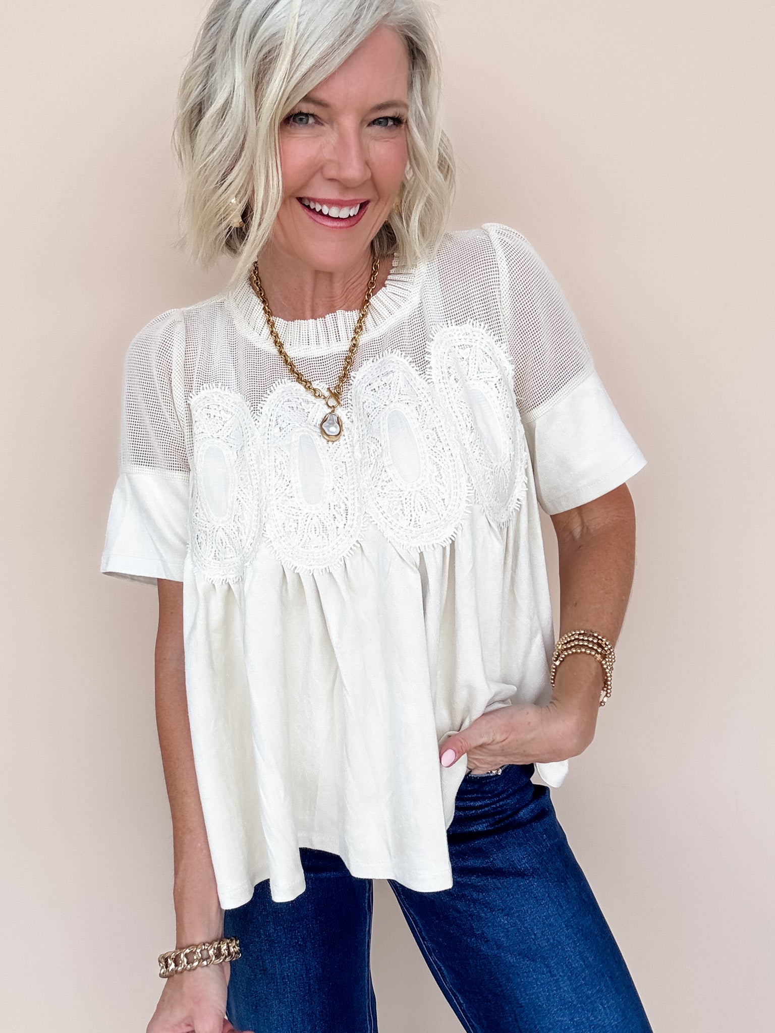 Prairie Lace Top
