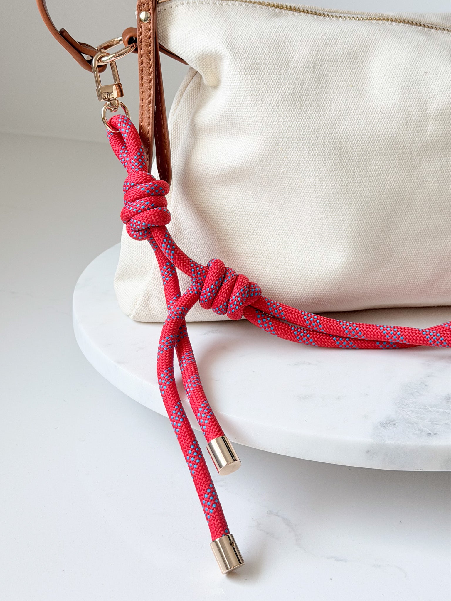 Cosette Canvas Shoulder Bag | Cream