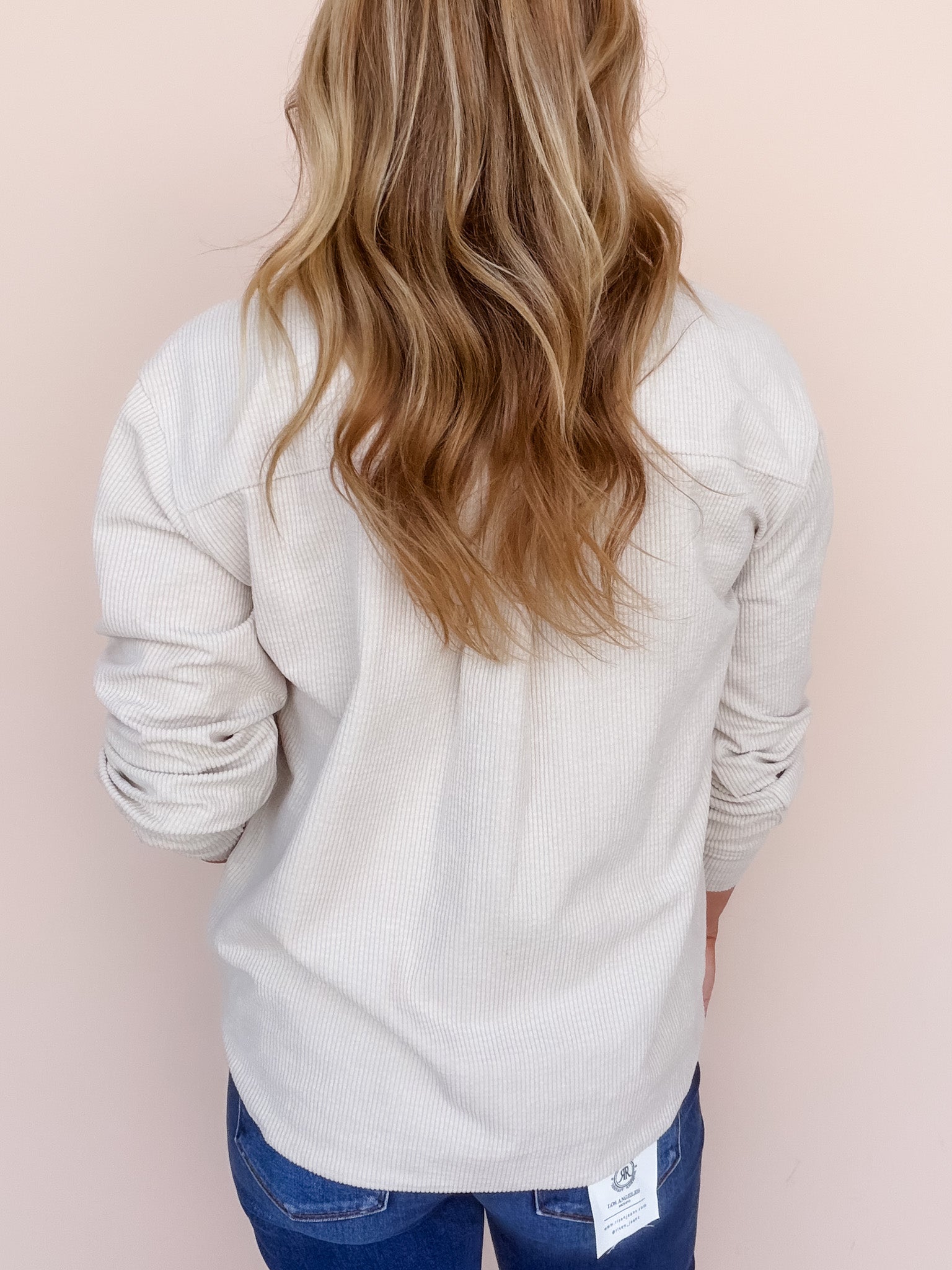 Cordelia Button Down | Oatmeal