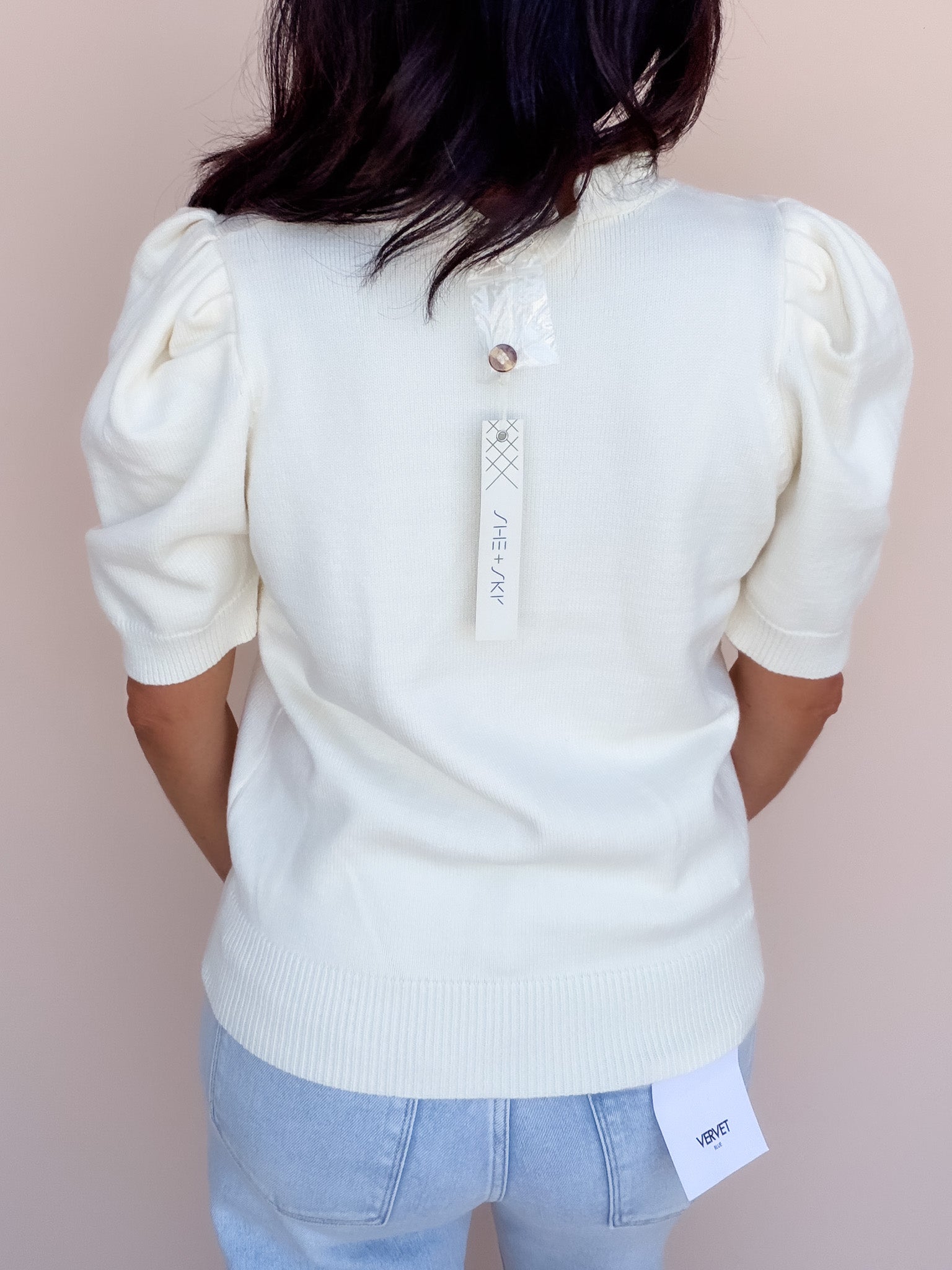 Come Home Ruffled Sweater | Cream
