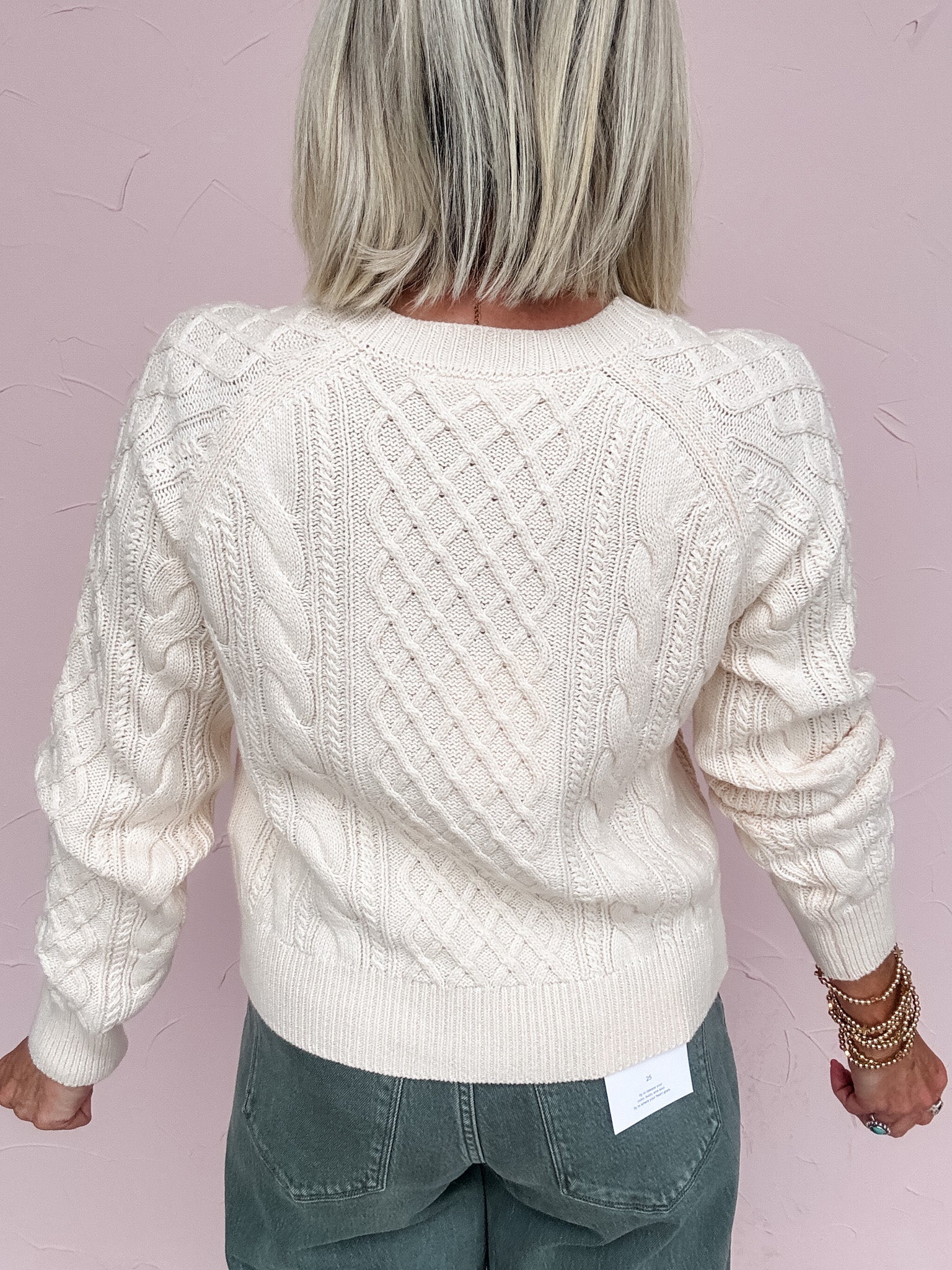Cream of the Crop Sweater