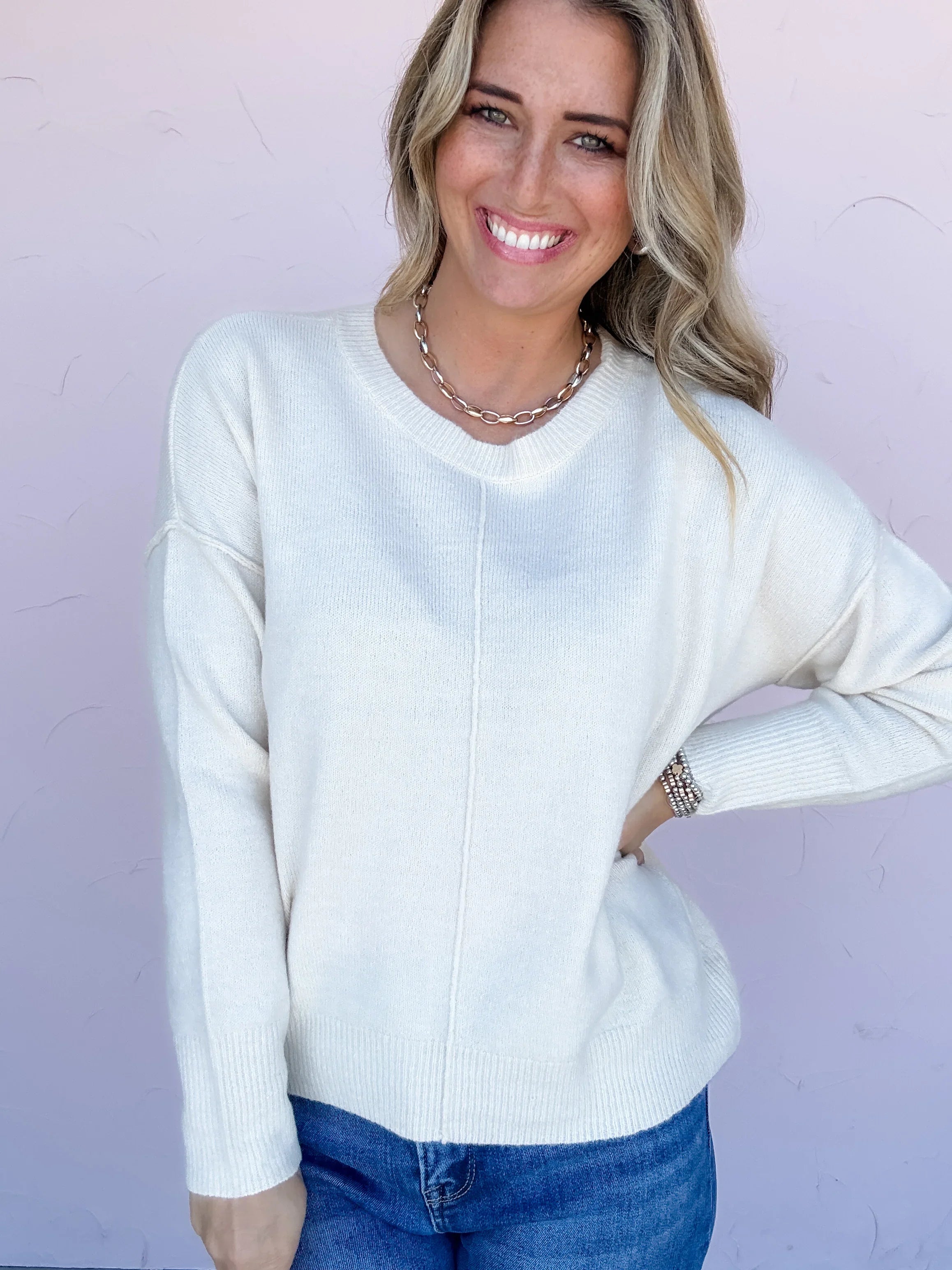 Snowy Daydream Sweater
