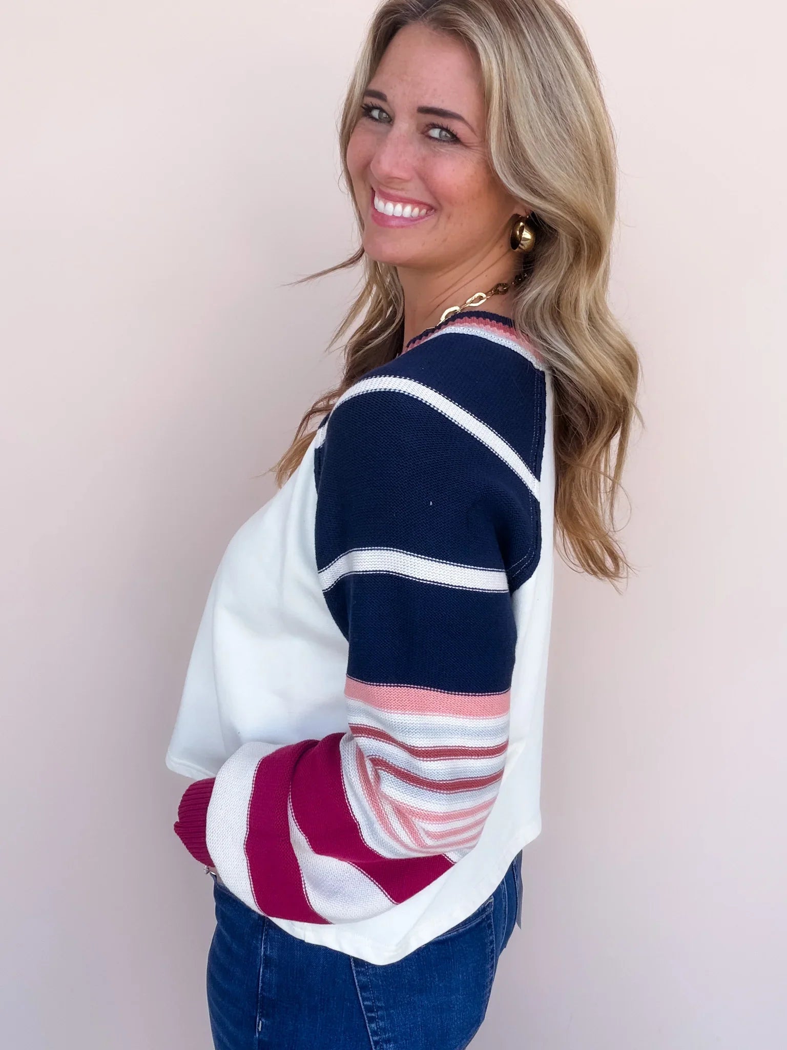 Stitched Together Sweater