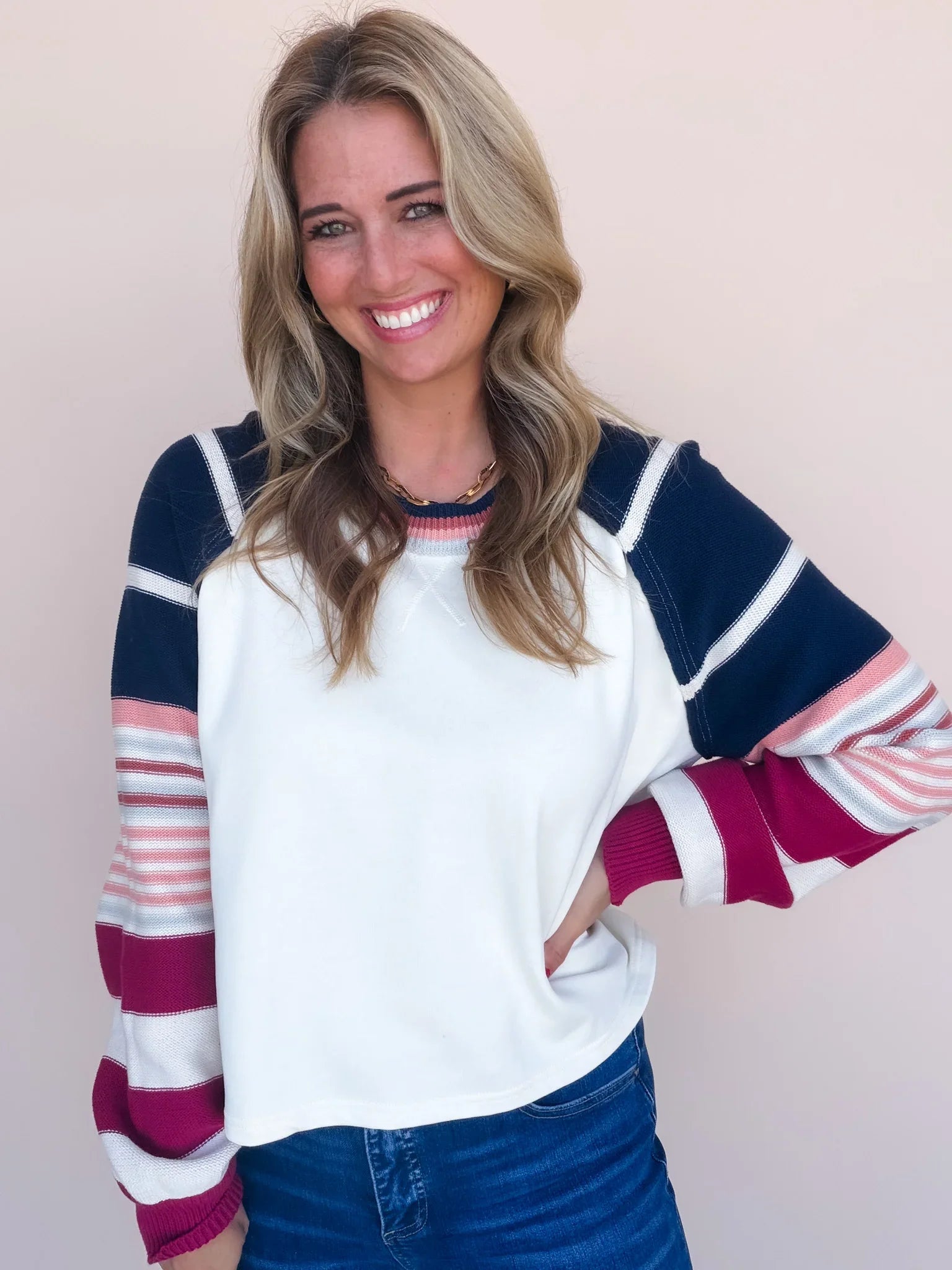 Stitched Together Sweater
