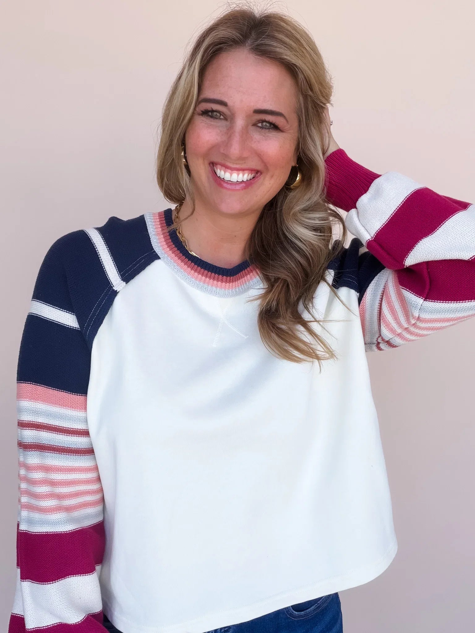 Stitched Together Sweater