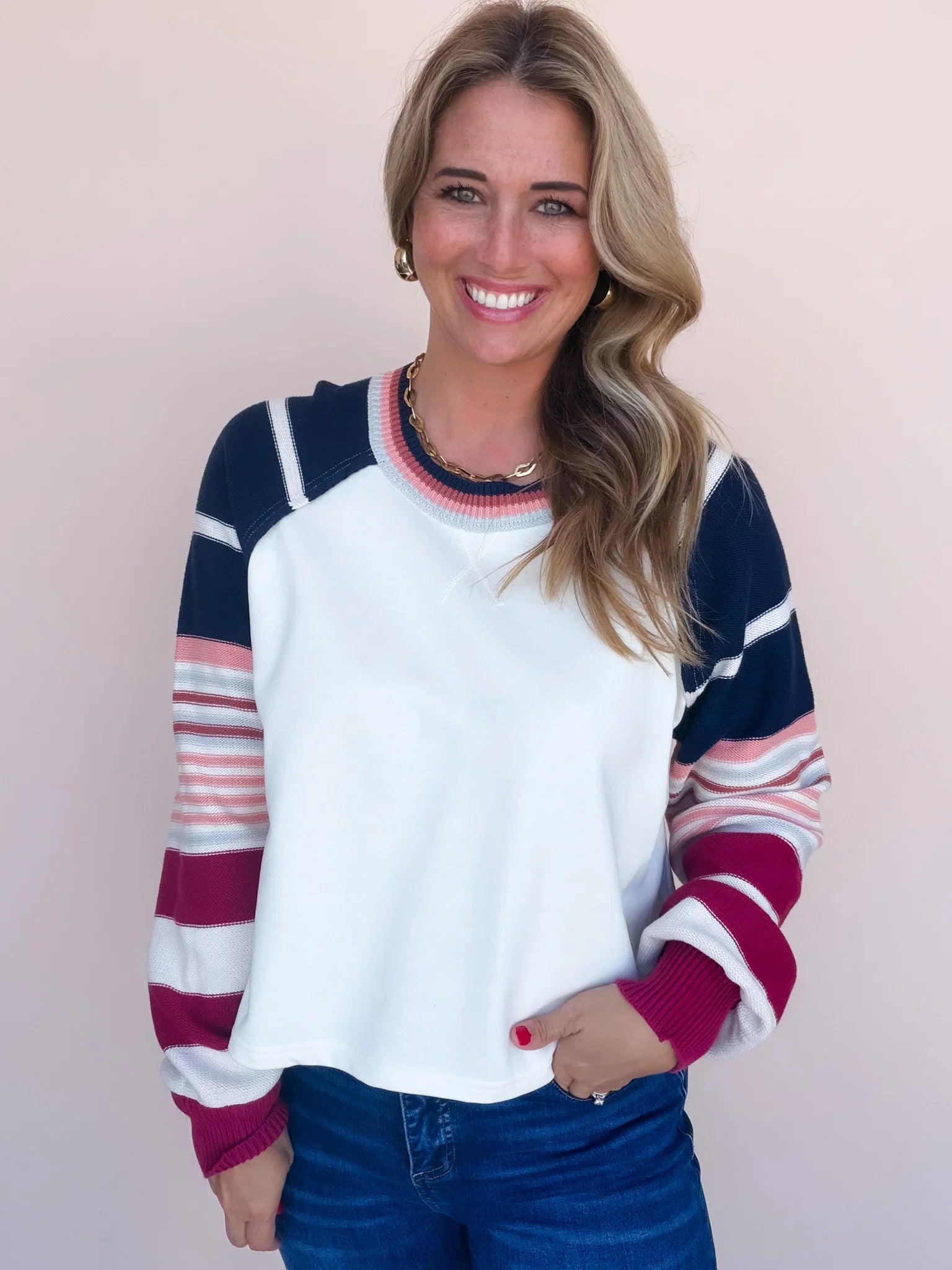 Stitched Together Sweater