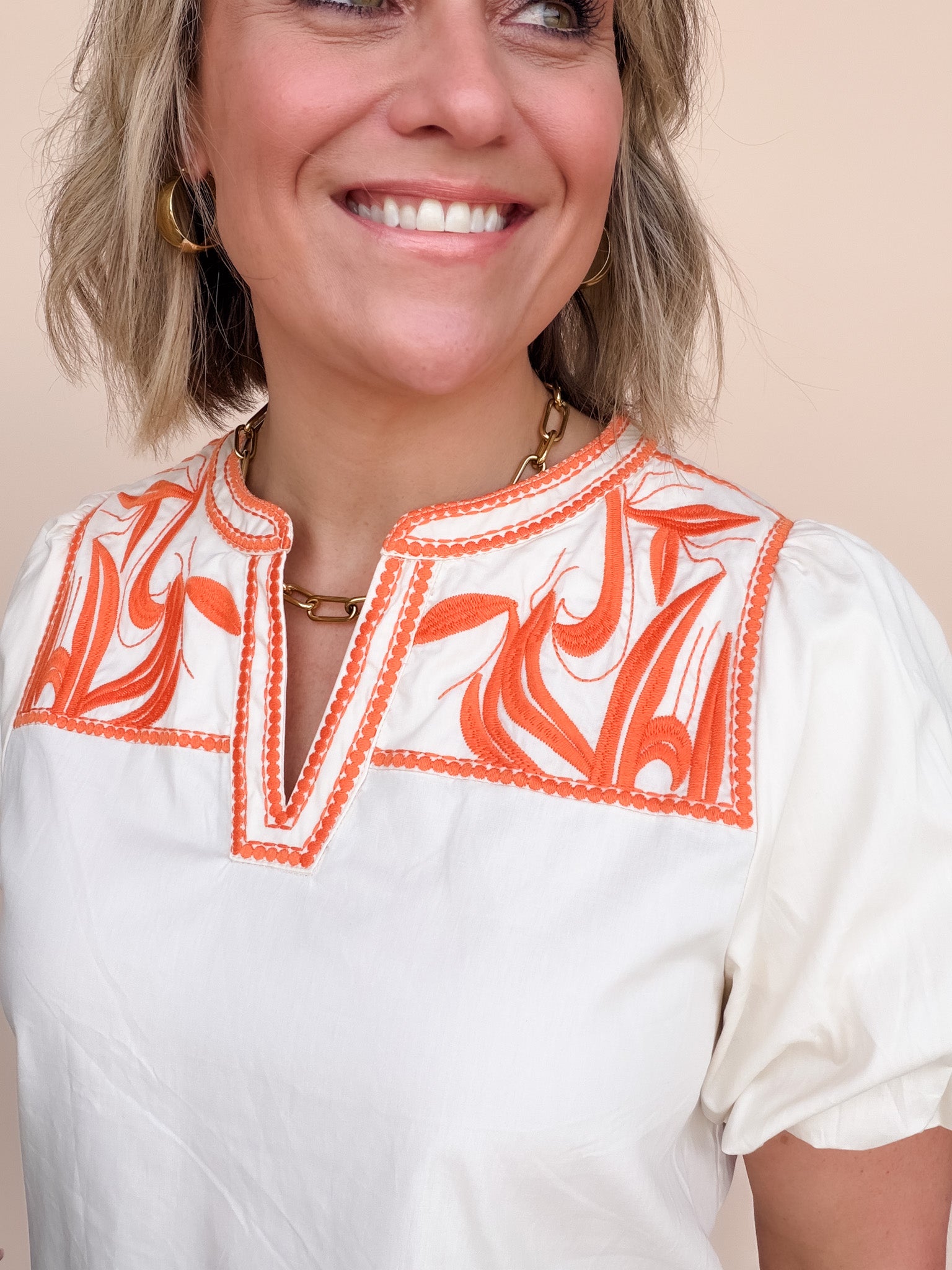Signature Stitch Top