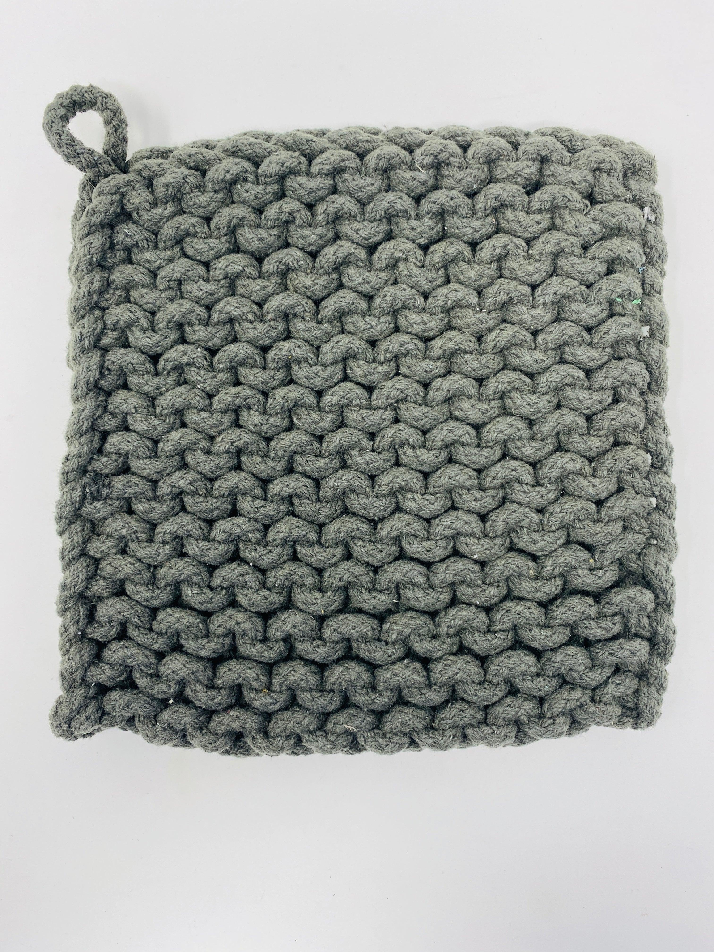 Crocheted Cotton Hot Pad - Vintage Soul