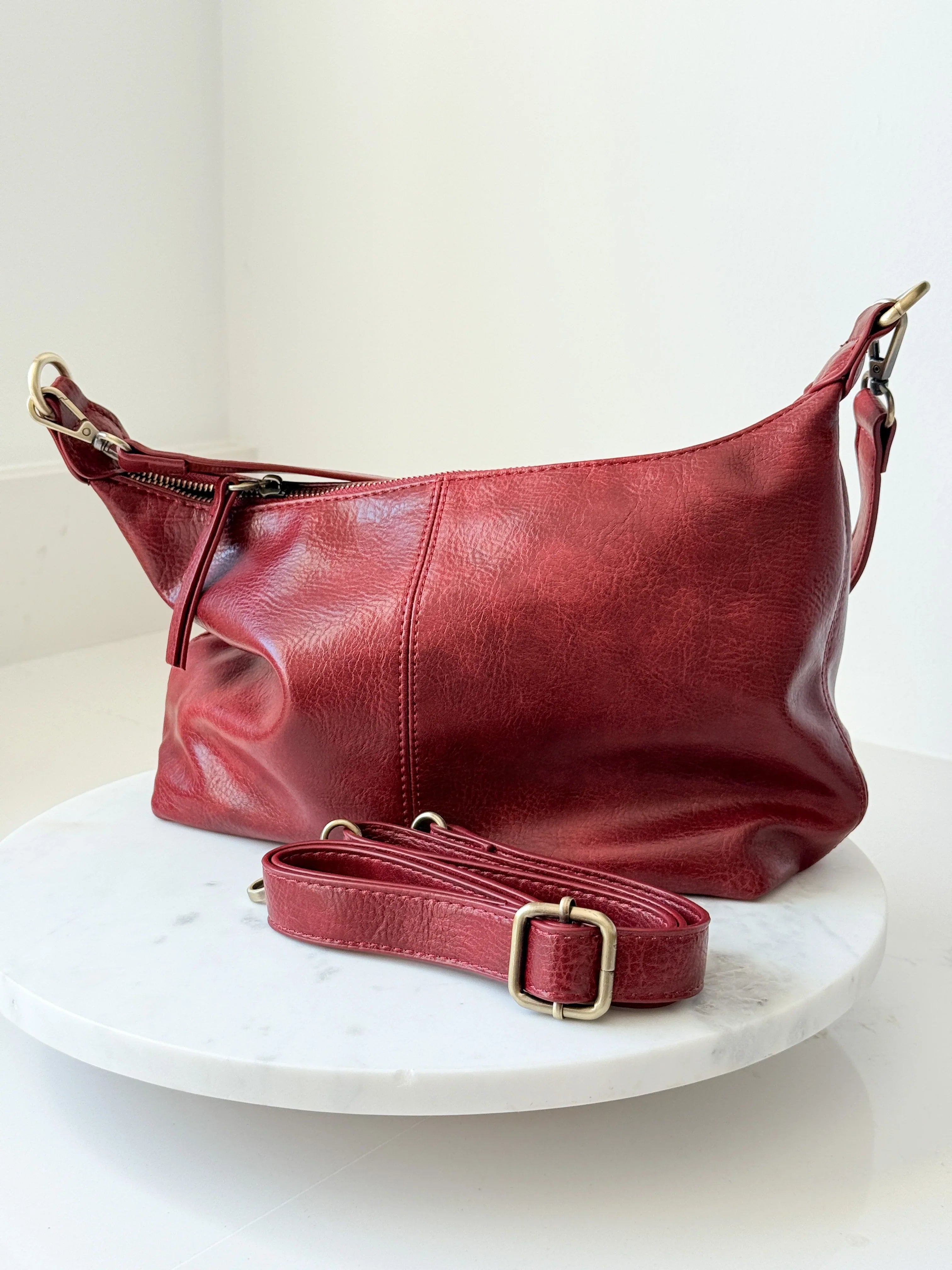 Danna Top Zip Crossbody