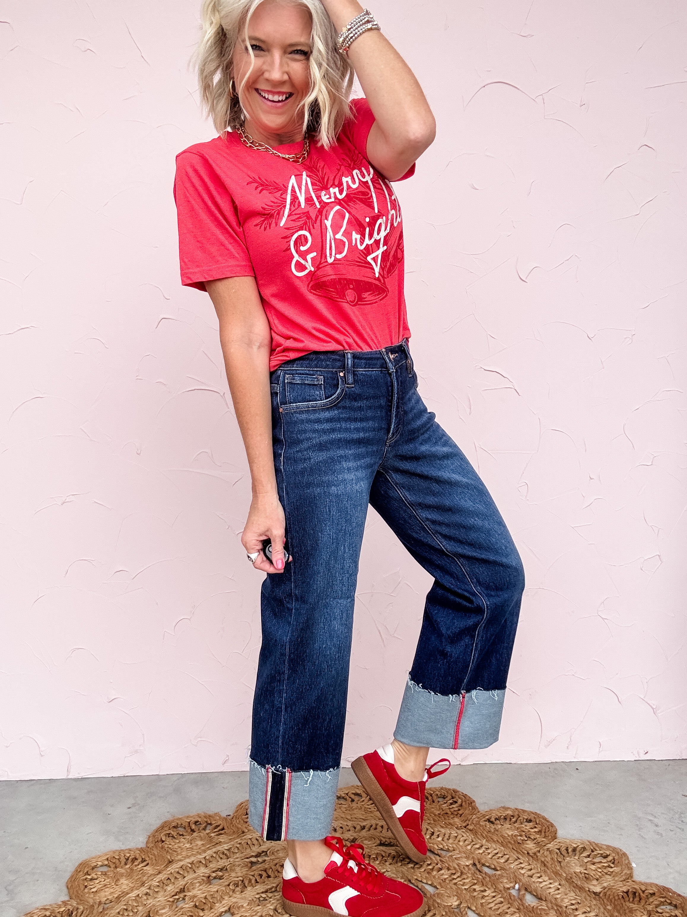 Main Street Cuffed Denim