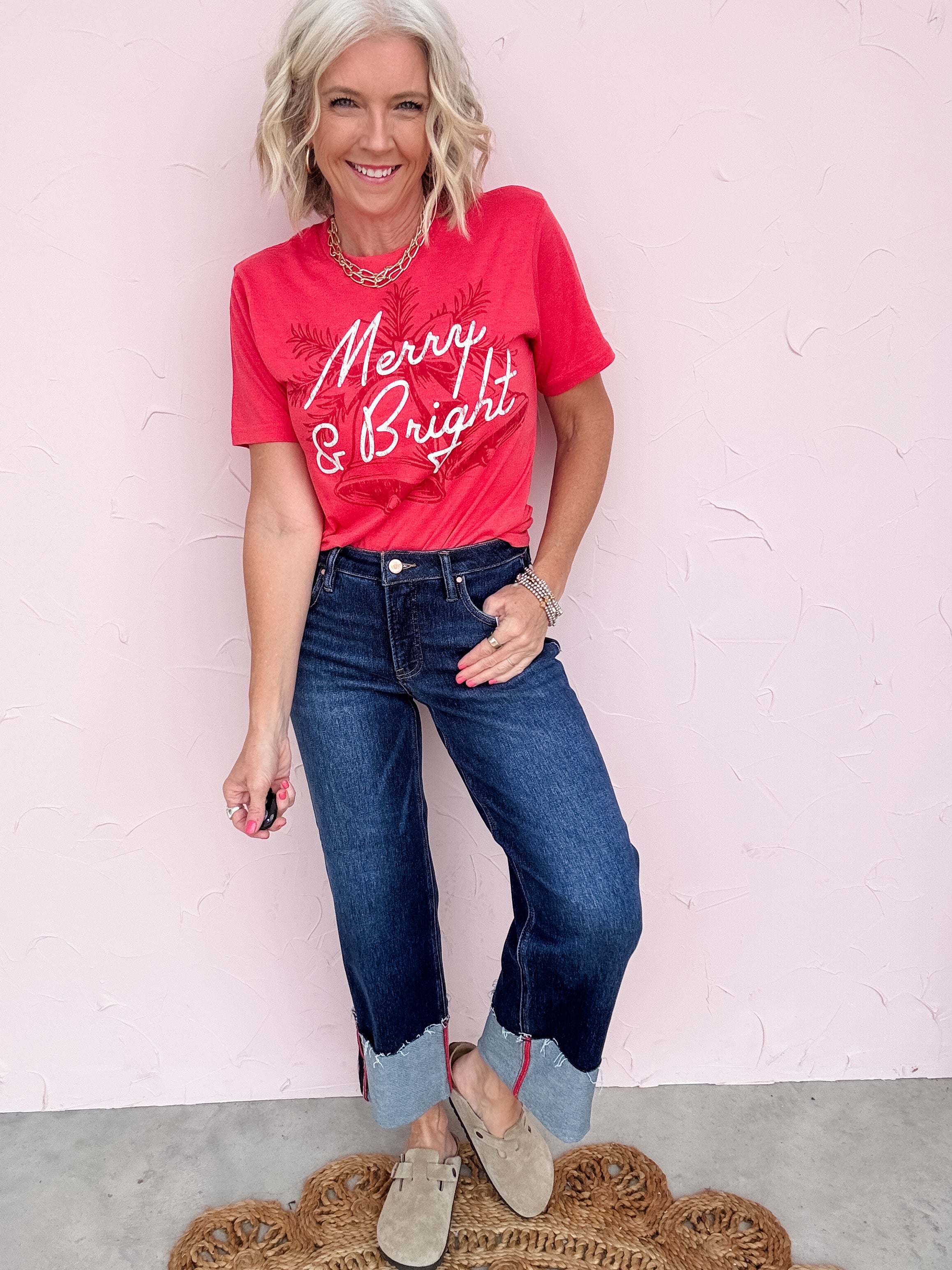 Main Street Cuffed Denim