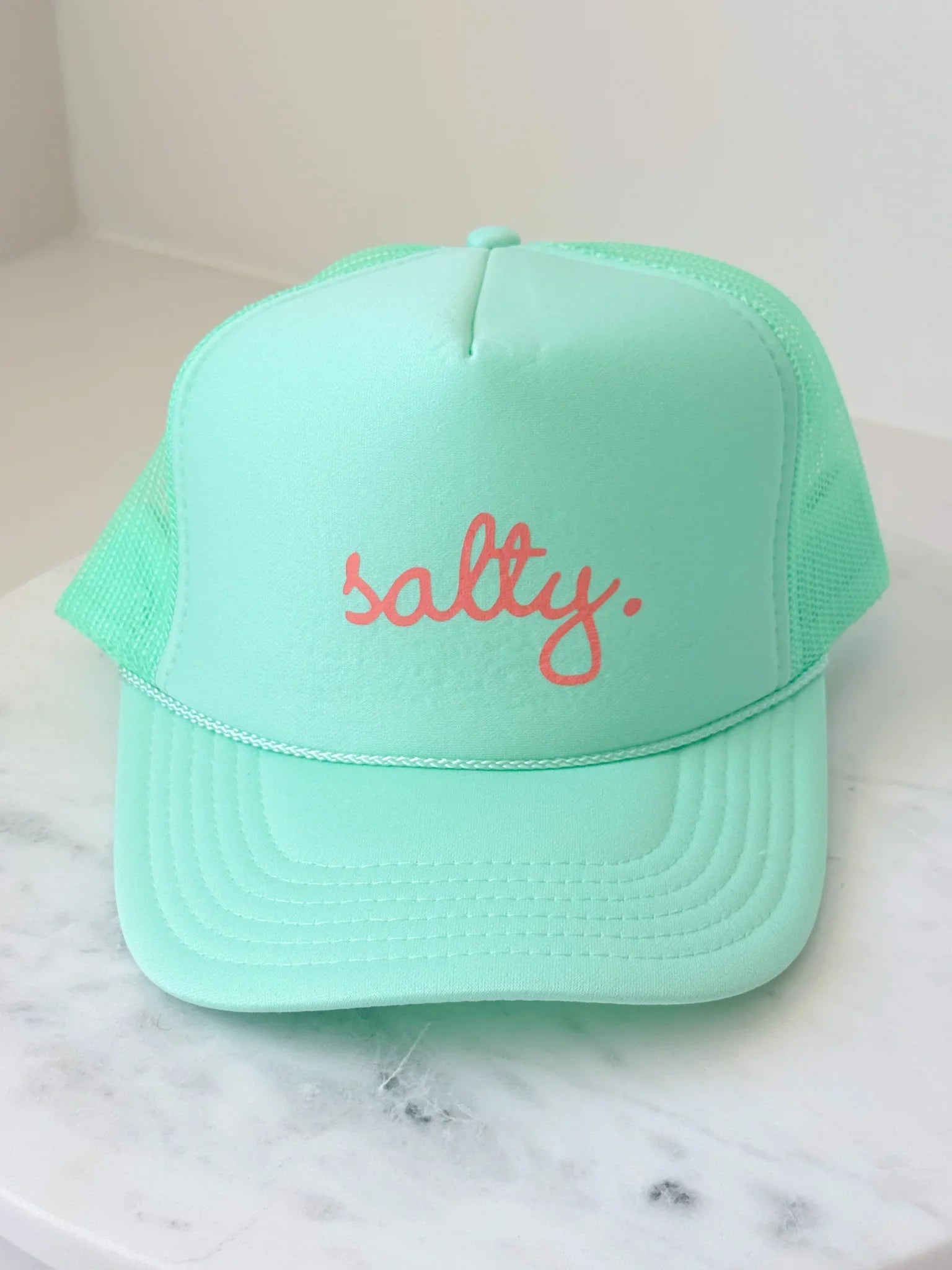 Salty Teal Trucker