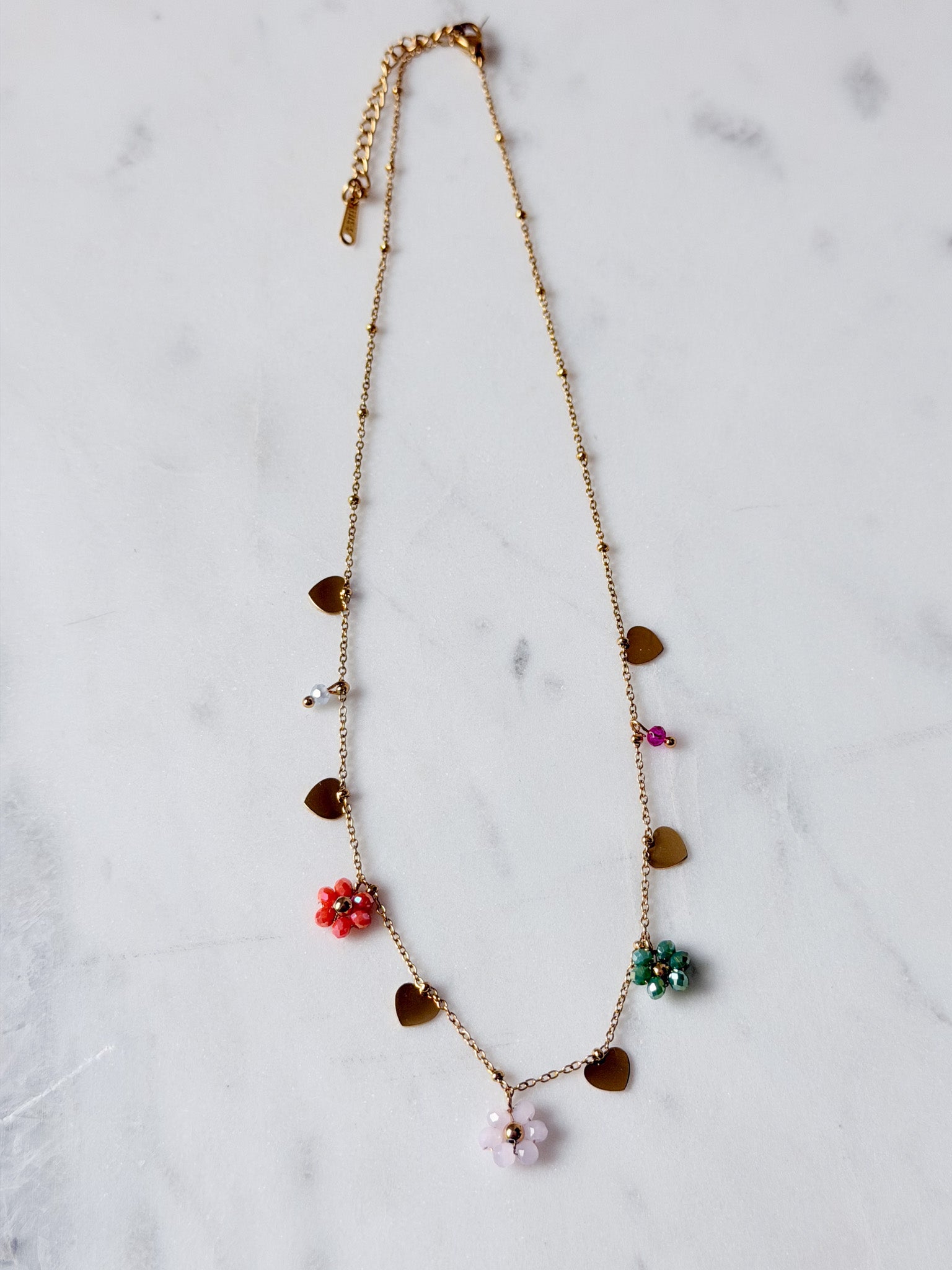 Posy Party Necklace | 18k Plated