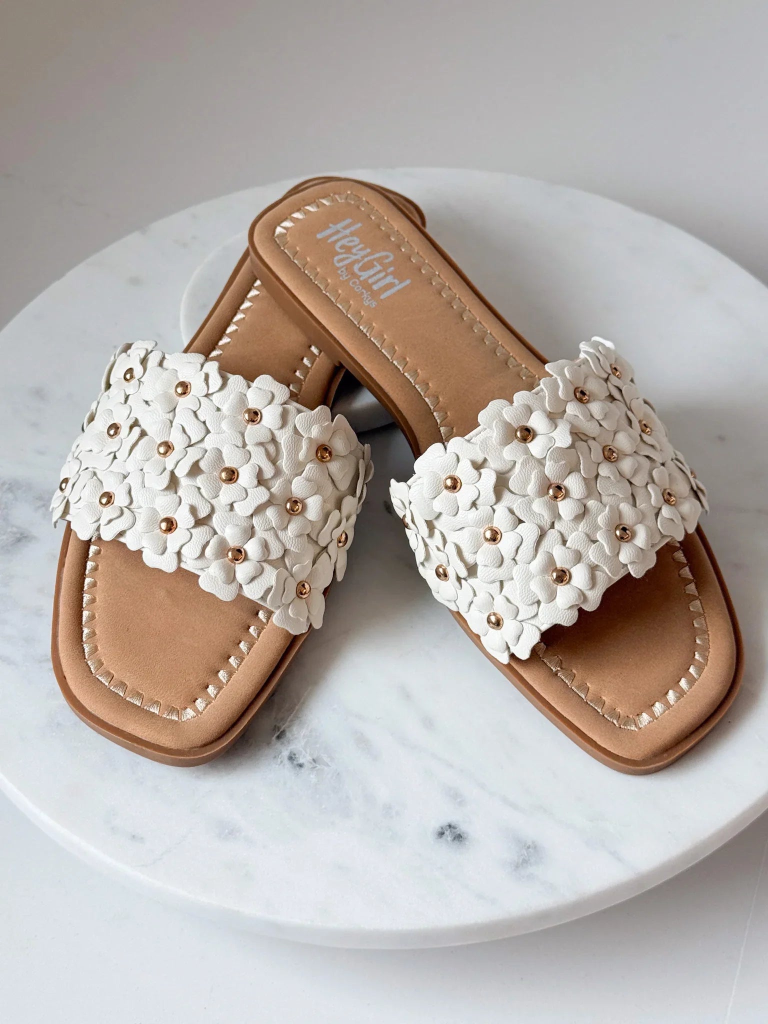 Daisy Dots Sandals