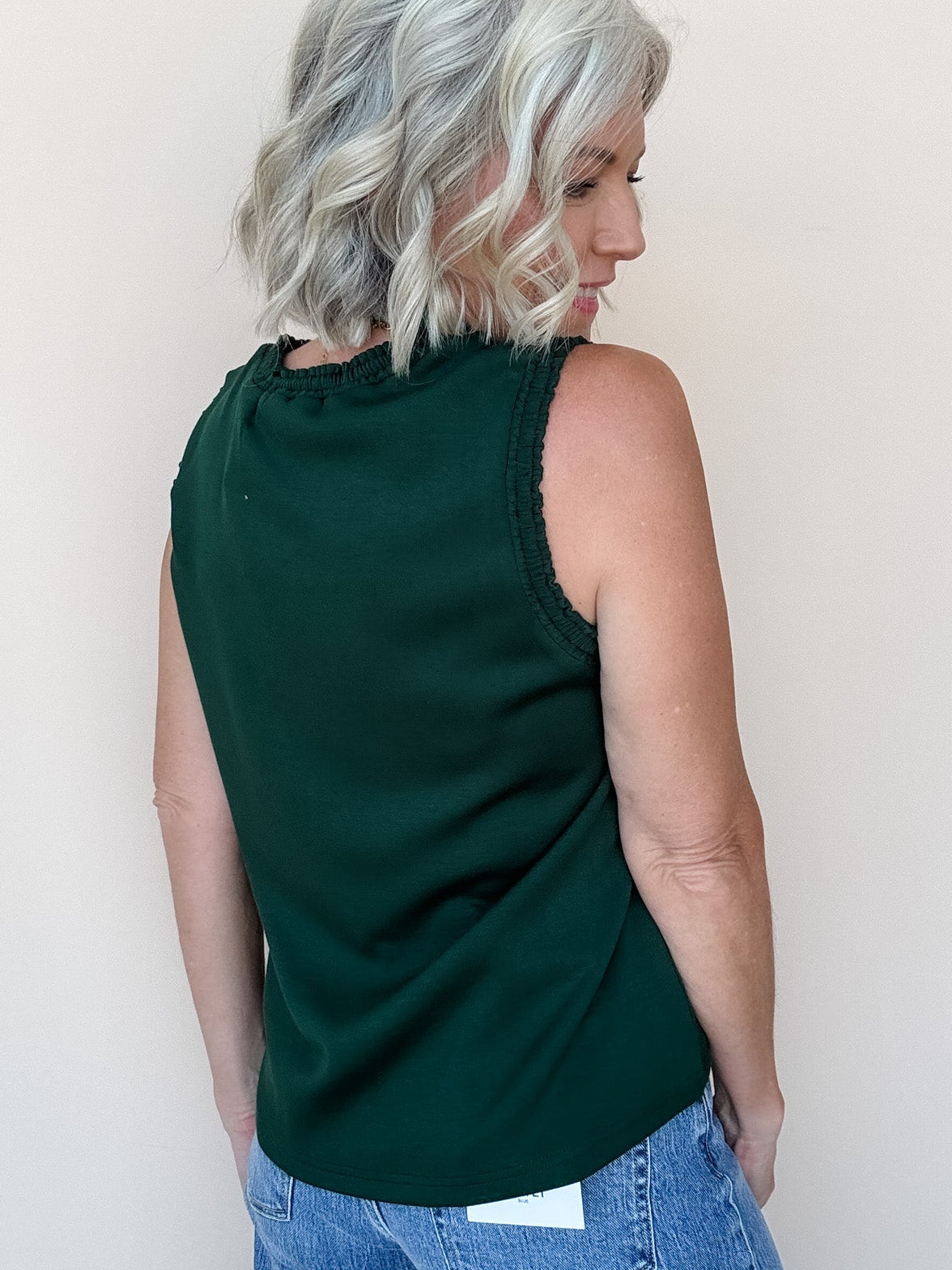 Small Town Saturday Tank | Green